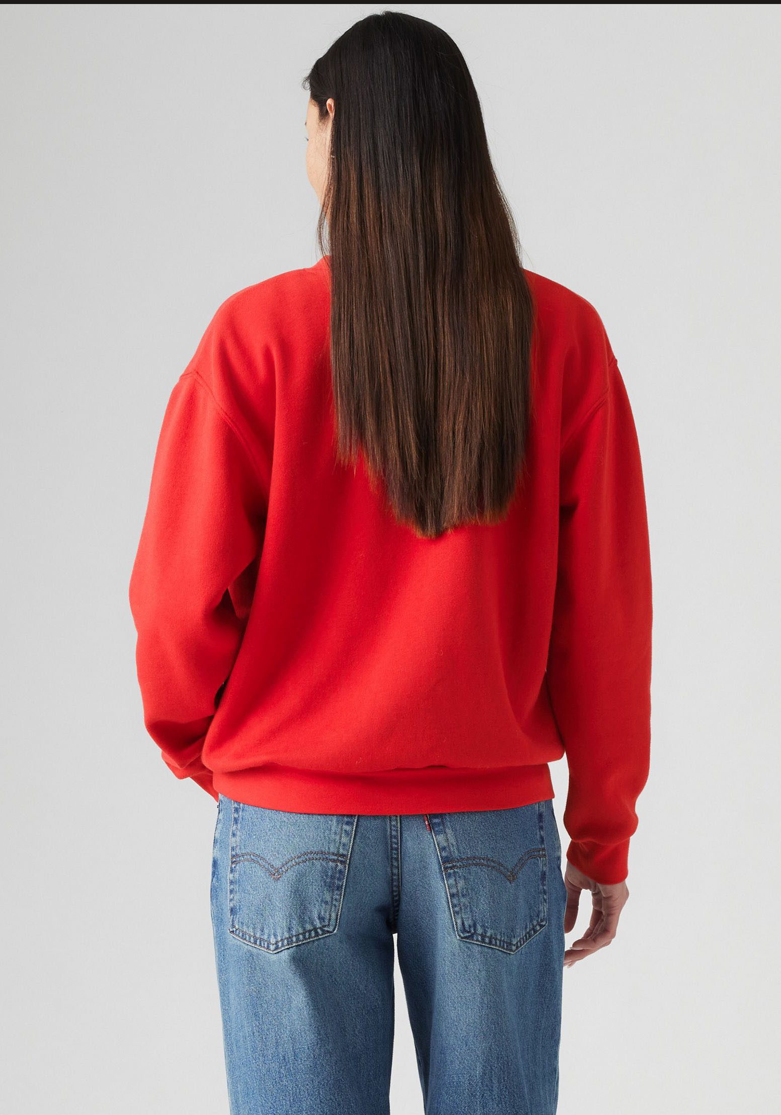 Levi's® Sweatshirt EVERYDAY CREW SWEATSHIRT mit kleinem Logo auf der Brust