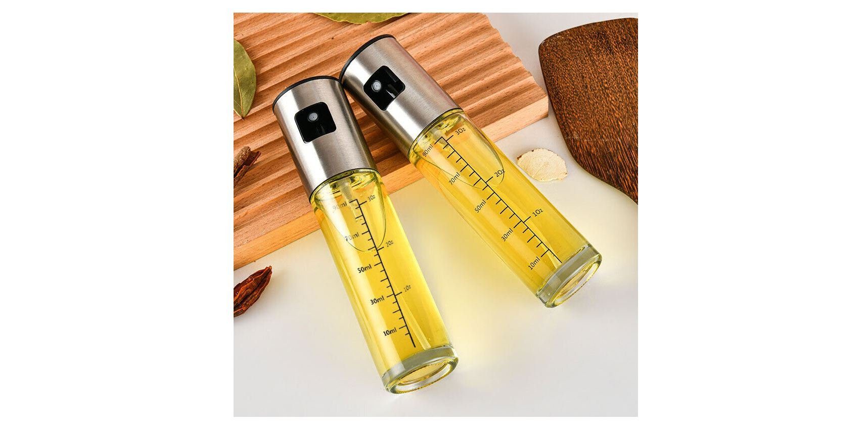 Niwita Sprühflasche Essig oder Ölsprüher mit Mini-Trichter, 100ml