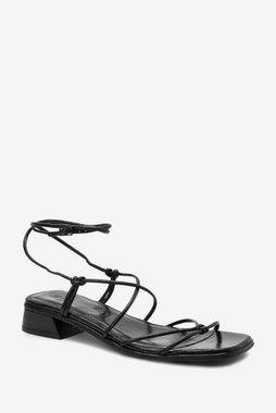 Next Forever Comfort Knoten-Sandalen mit Knöchelriemen Keilsandalette (1-tlg)