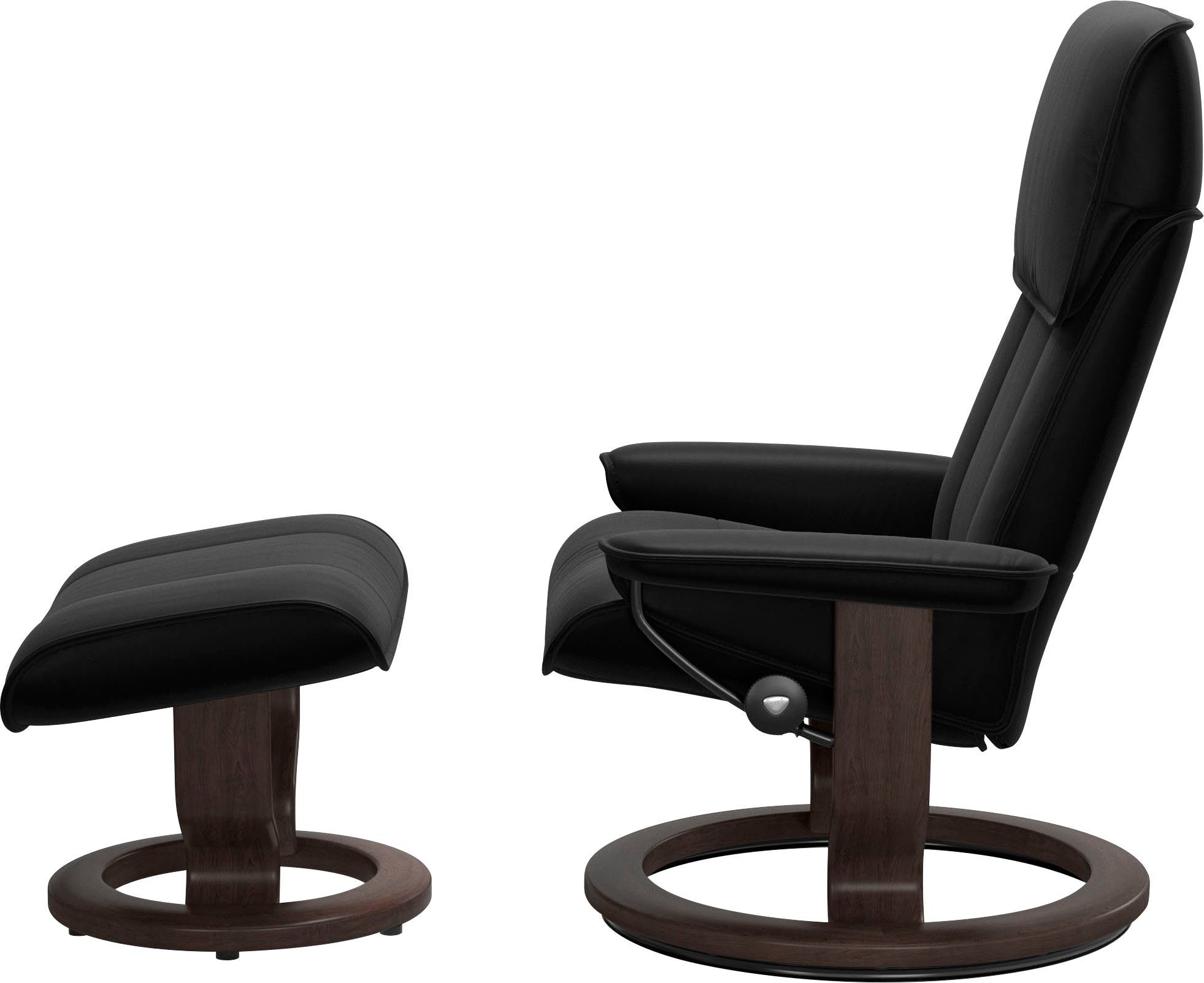 Stressless® Fußhocker Admiral, mit Classic Base, Gestell Wenge