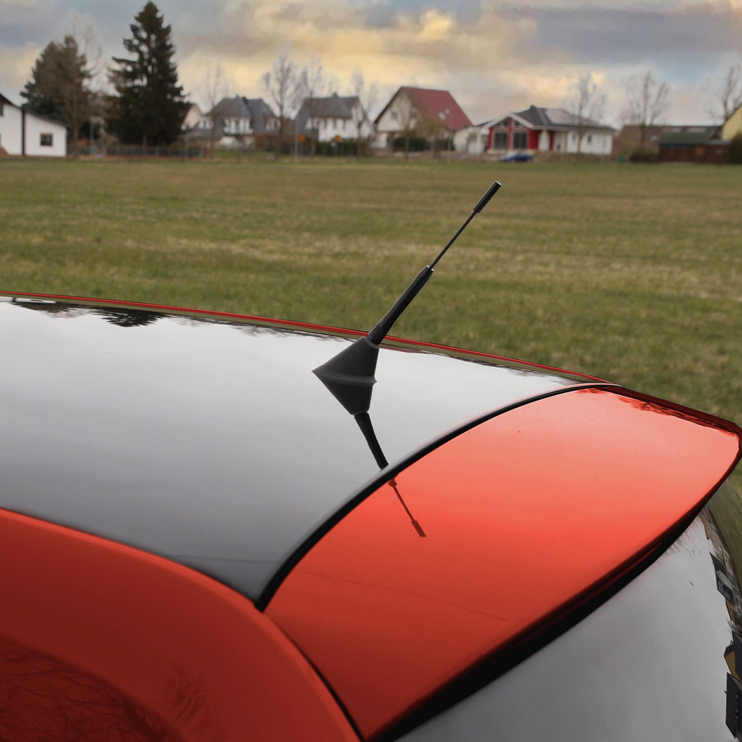 HEYNER Antenne Ersatzstab 15 cm M4 M5 & M6 Universal Auto AM FM DAB+ Alu Autoradio-Ersatzantennenstab