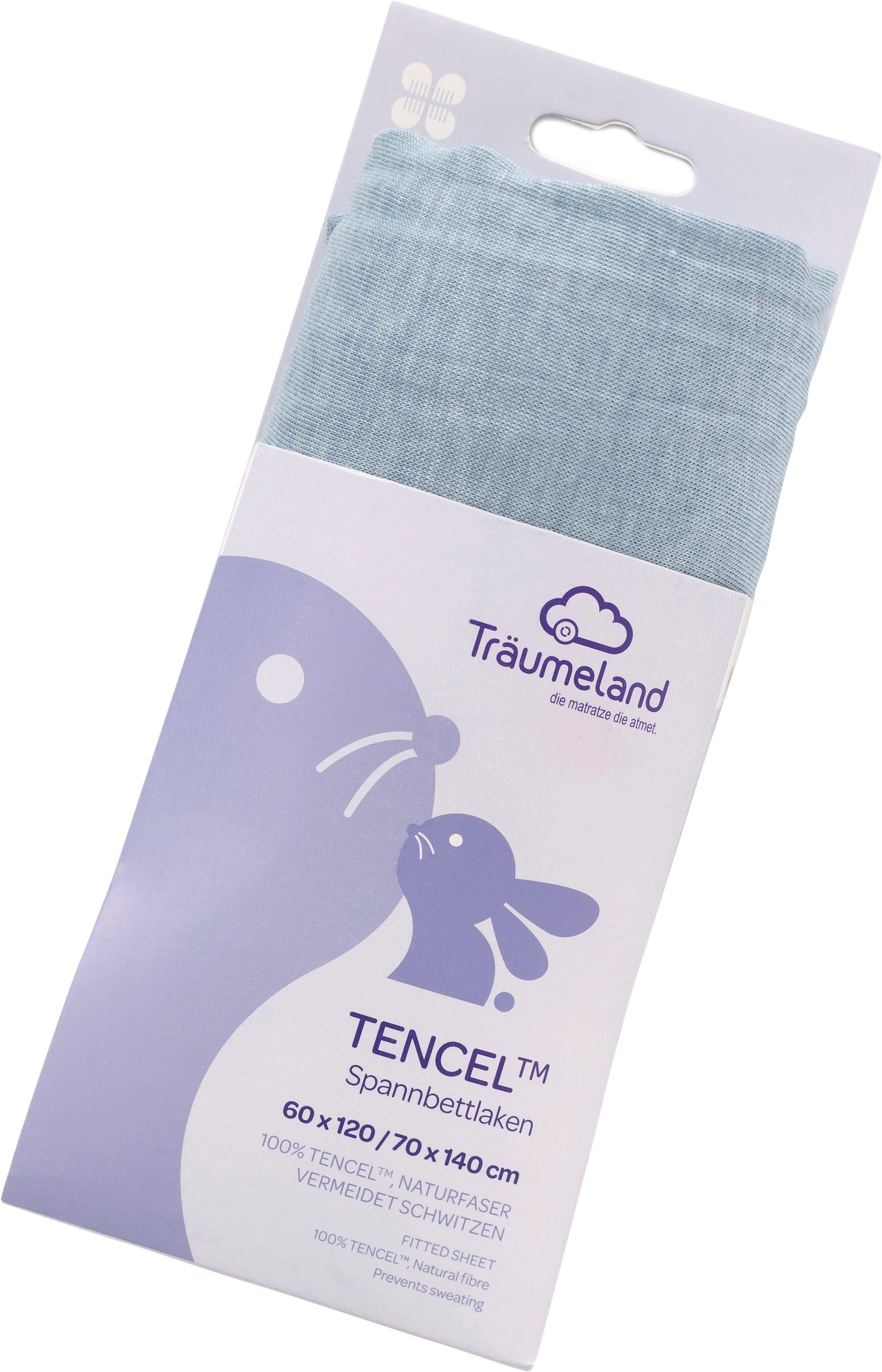 Träumeland Bettlaken hochwertiges Spannbetttuch aus Tencel®, günstig online kaufen