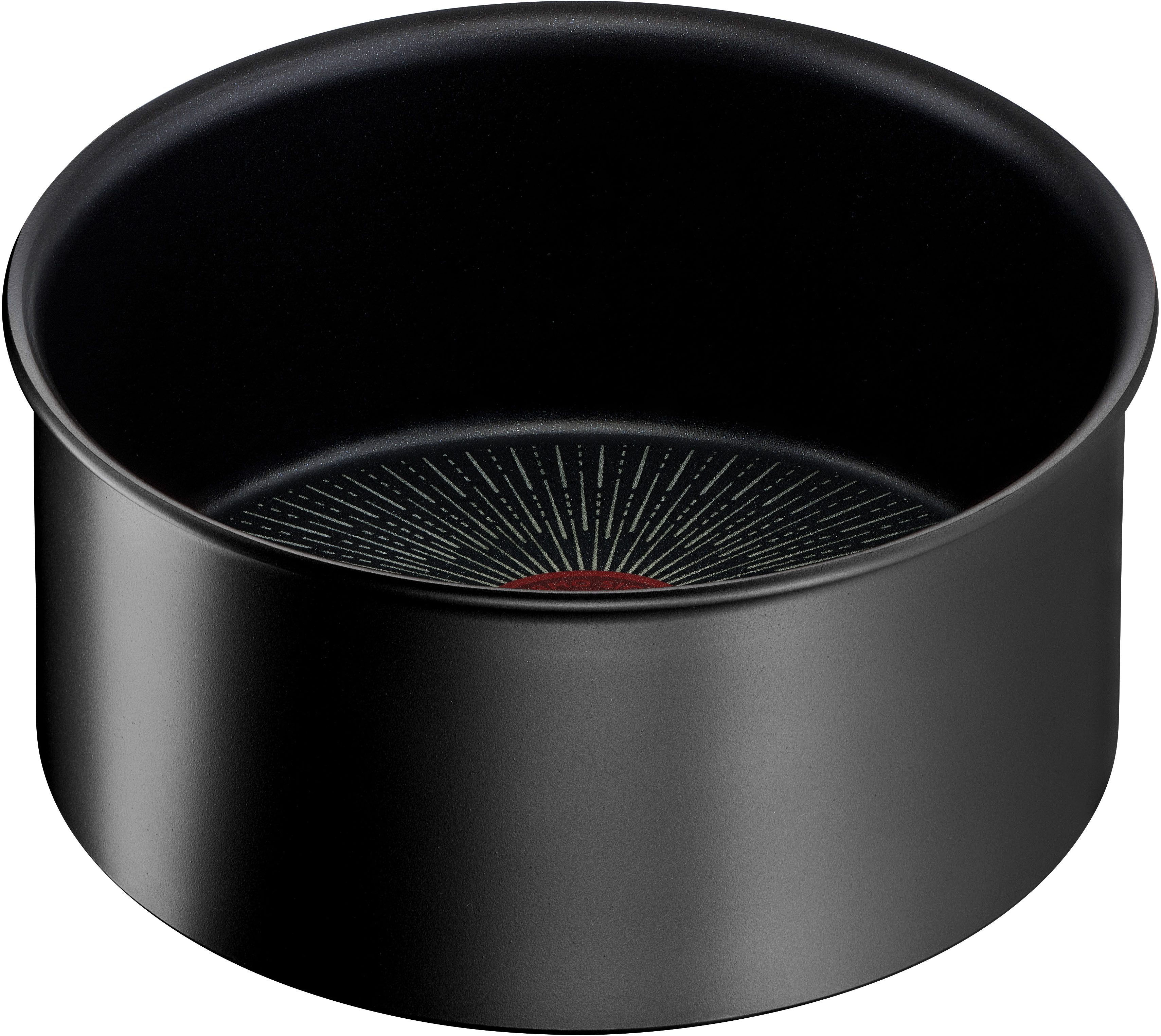 Tefal Kasserolle Ingenio Unlimited, Aluminium (1-tlg), stapelbar, Antihaftversiegelung, Thermo-Signal, Induktion
