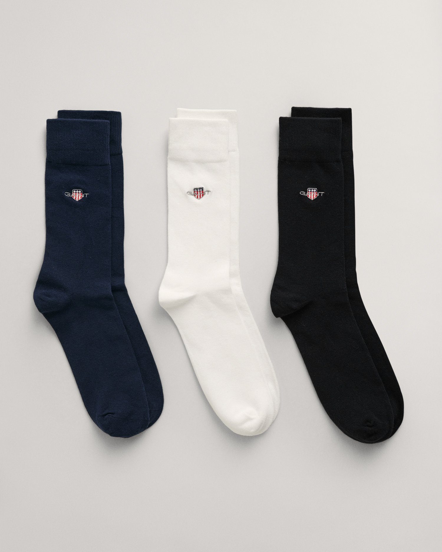 Gant Freizeitsocken SHIELD SOCKS 3-PACK (Packung, 3-Paar)