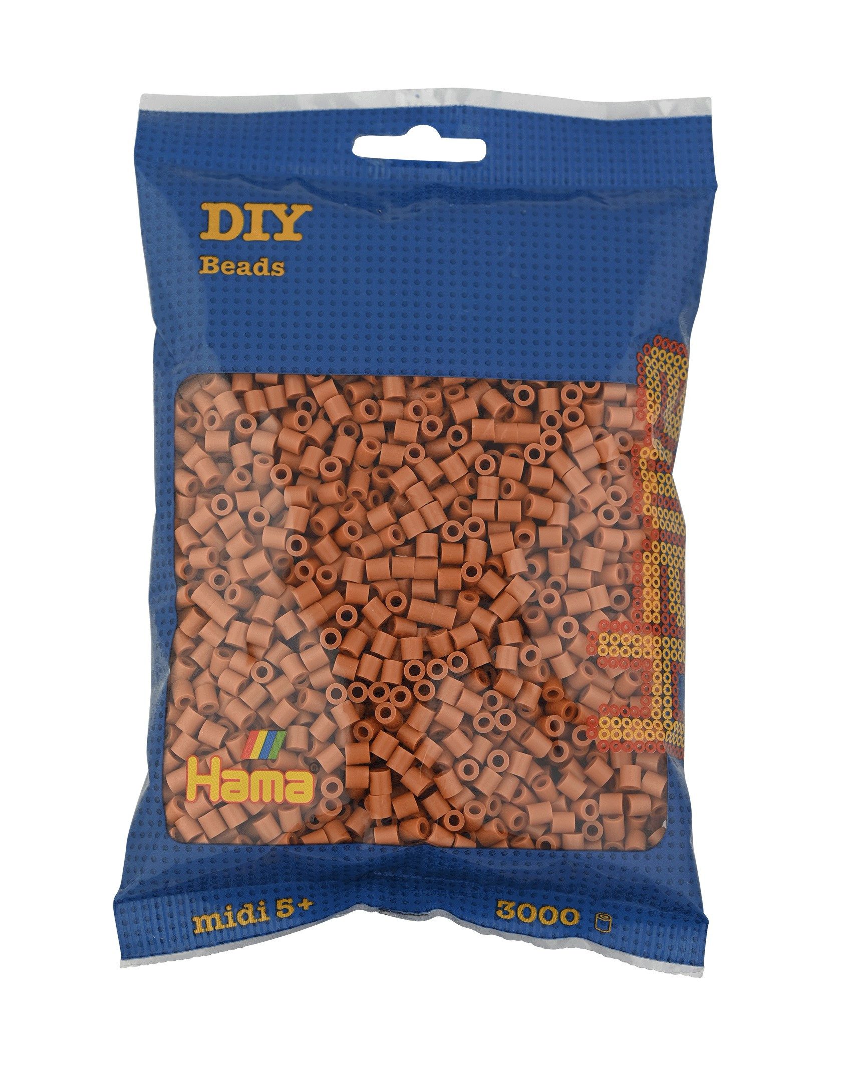 Hama Perlen Bügelperlen Hama Beutel mit 3000 Midi-Bügelperlen