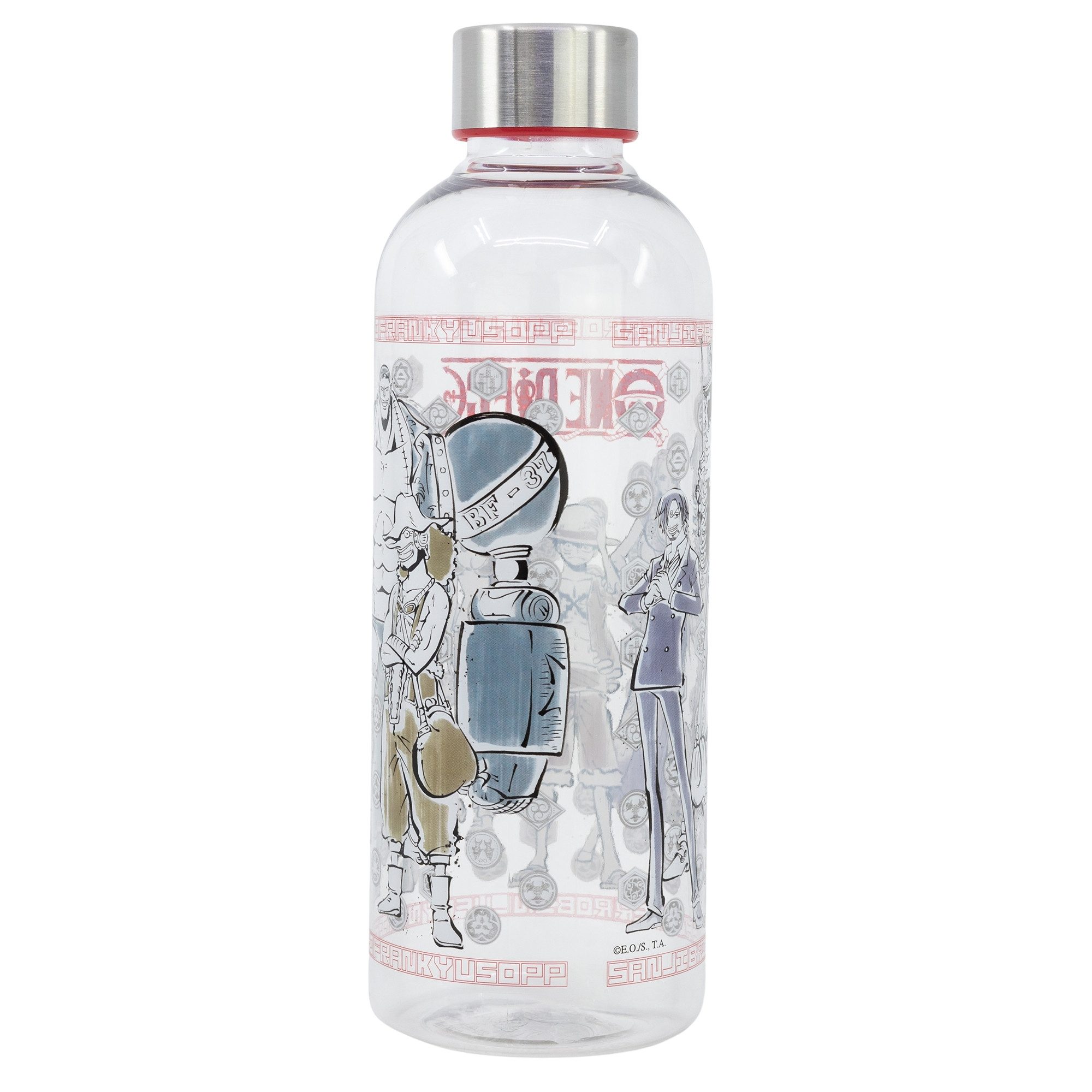 One Piece Anime Trinkflasche Anime One Piece Ruffy and Crew Wasserflasche Flasche 850 ml