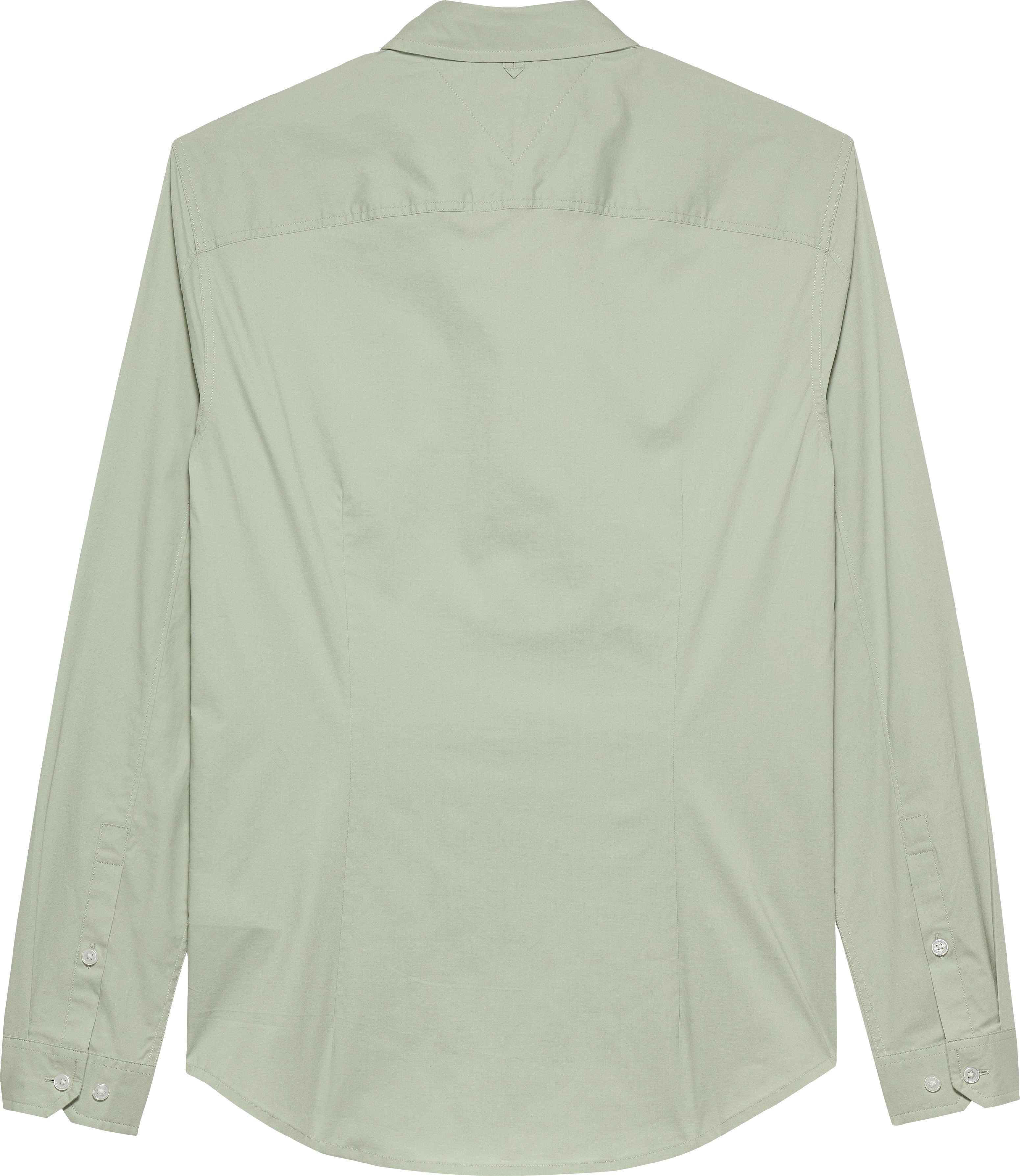 Tommy Jeans Langarmhemd Sabim Stretch Shirt Stretch Hemd, Premium, Slim Fit, mit Elasthan