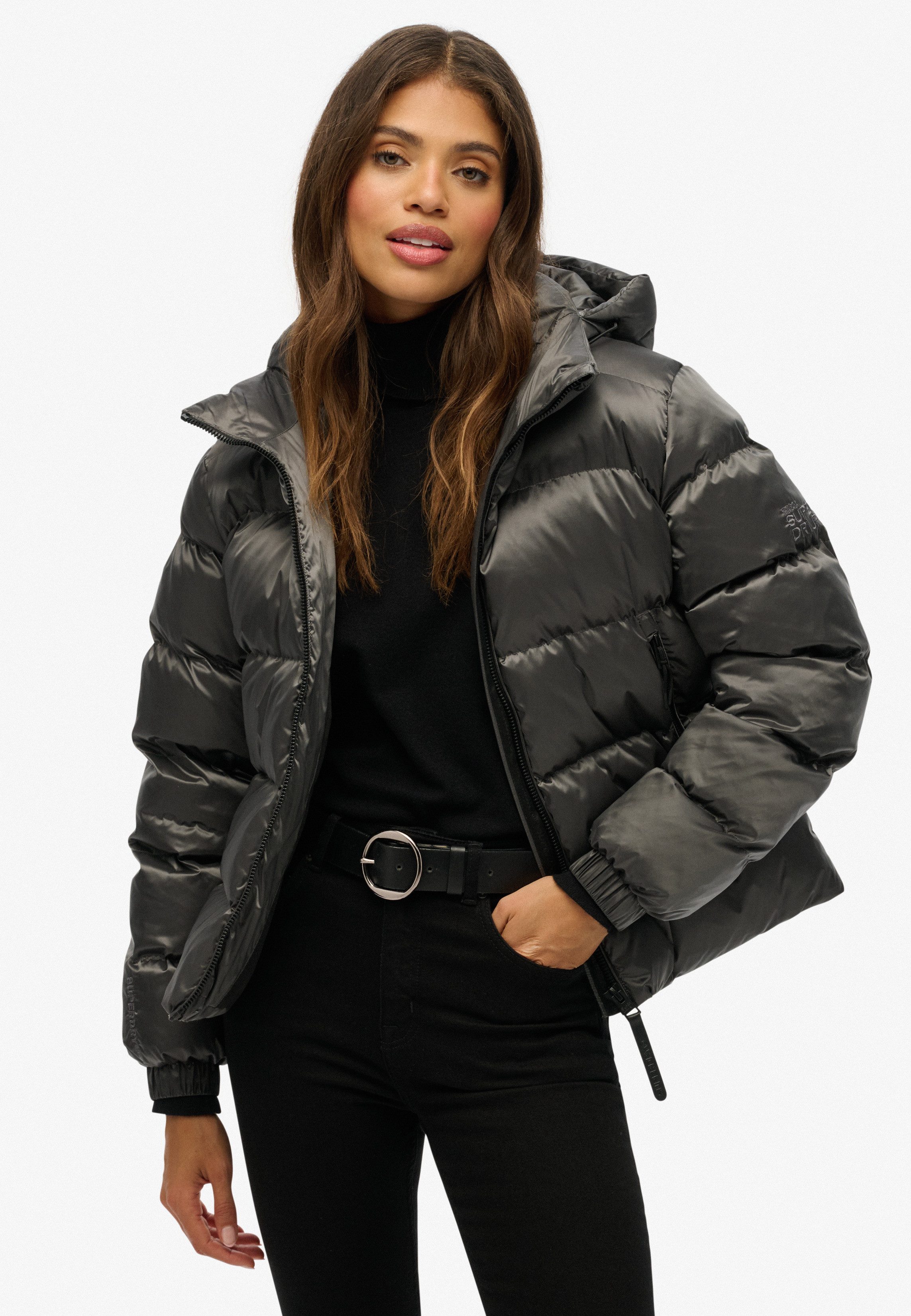 Superdry Steppjacke HOODED LUXE SPORTS PUFFER günstig online kaufen