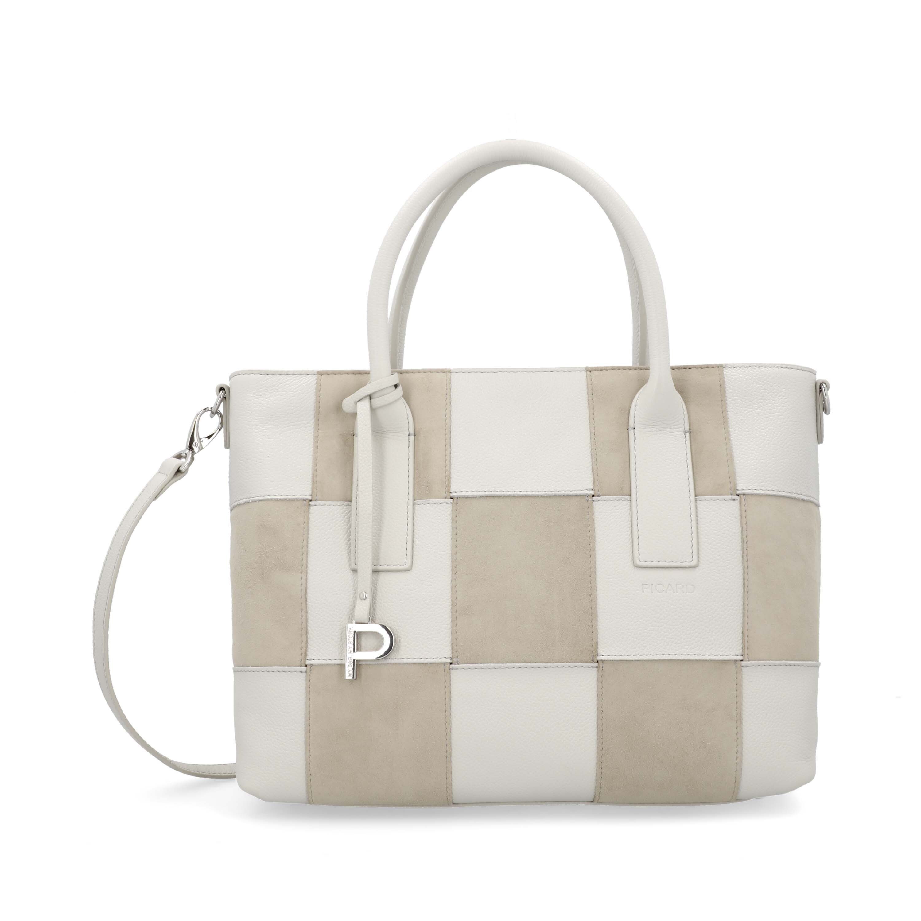 Picard Shopper PICARD Shopper Chess aus Echtleder
