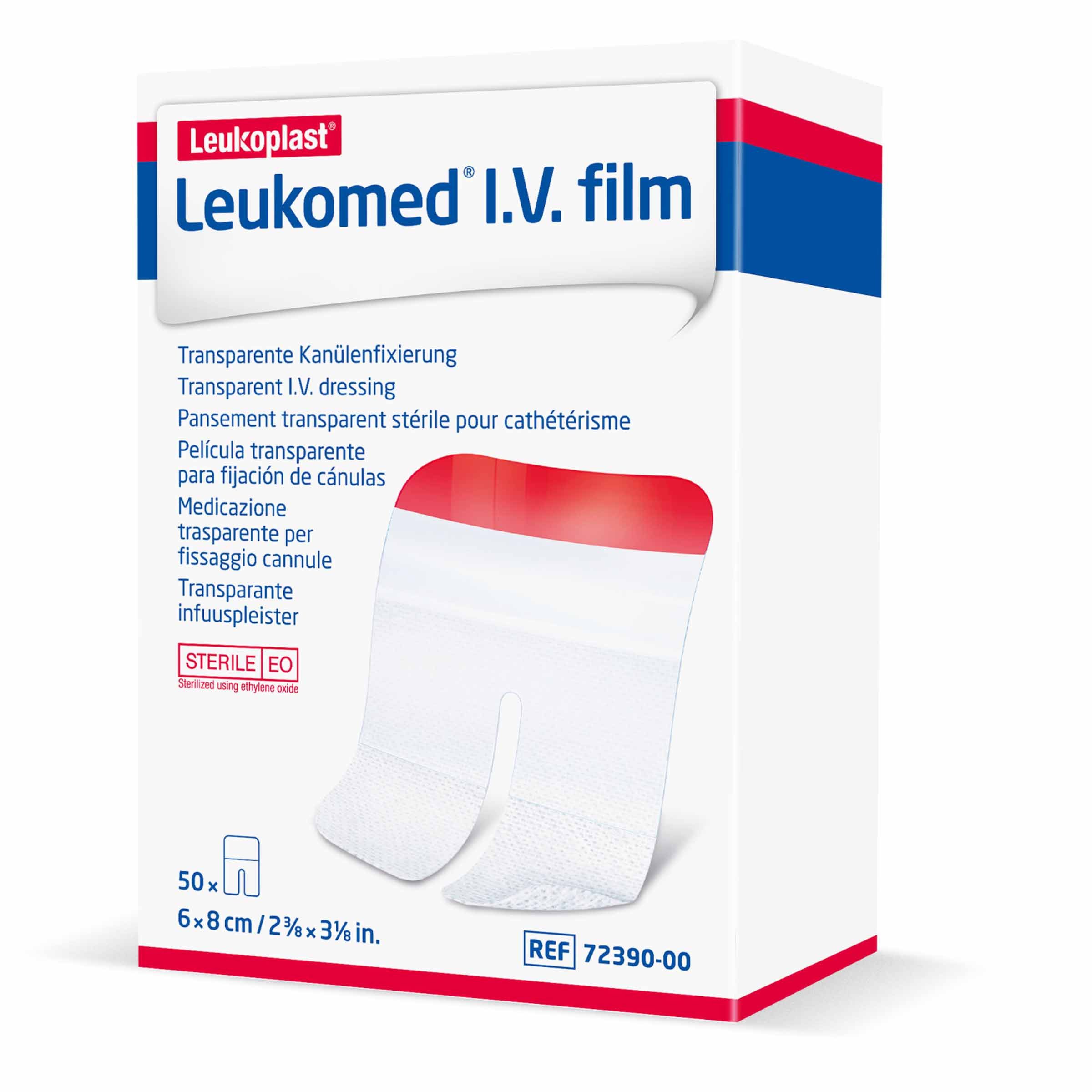 BSN medical GmbH Wundpflaster leukomed I.V. film sterile Kanülenfixierung
