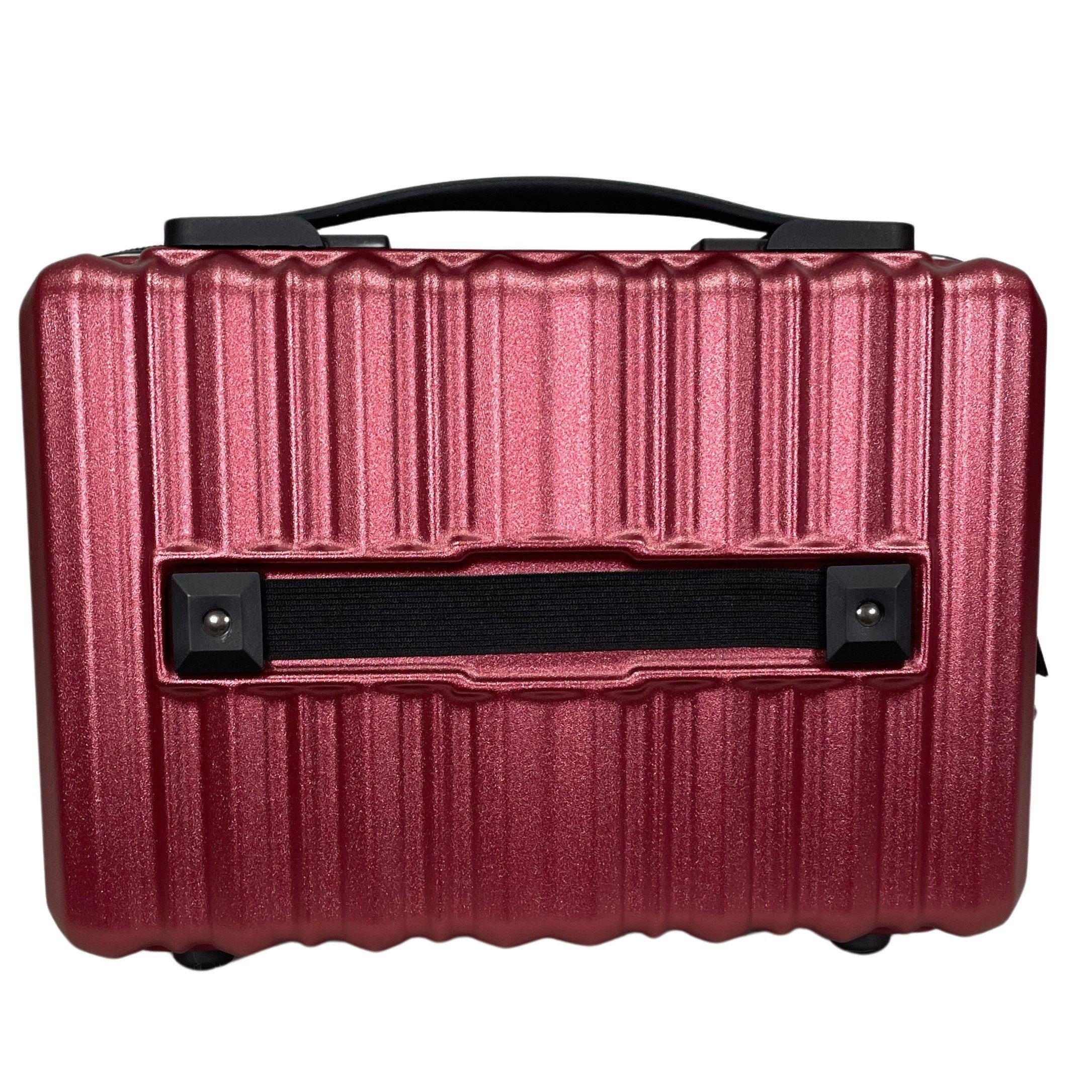 SIGN German Design Trolley Reisekoffer Hartschalen-Koffer, 360° Zwillingsrollen M/L/XL, Netztasche auf der Rückseite