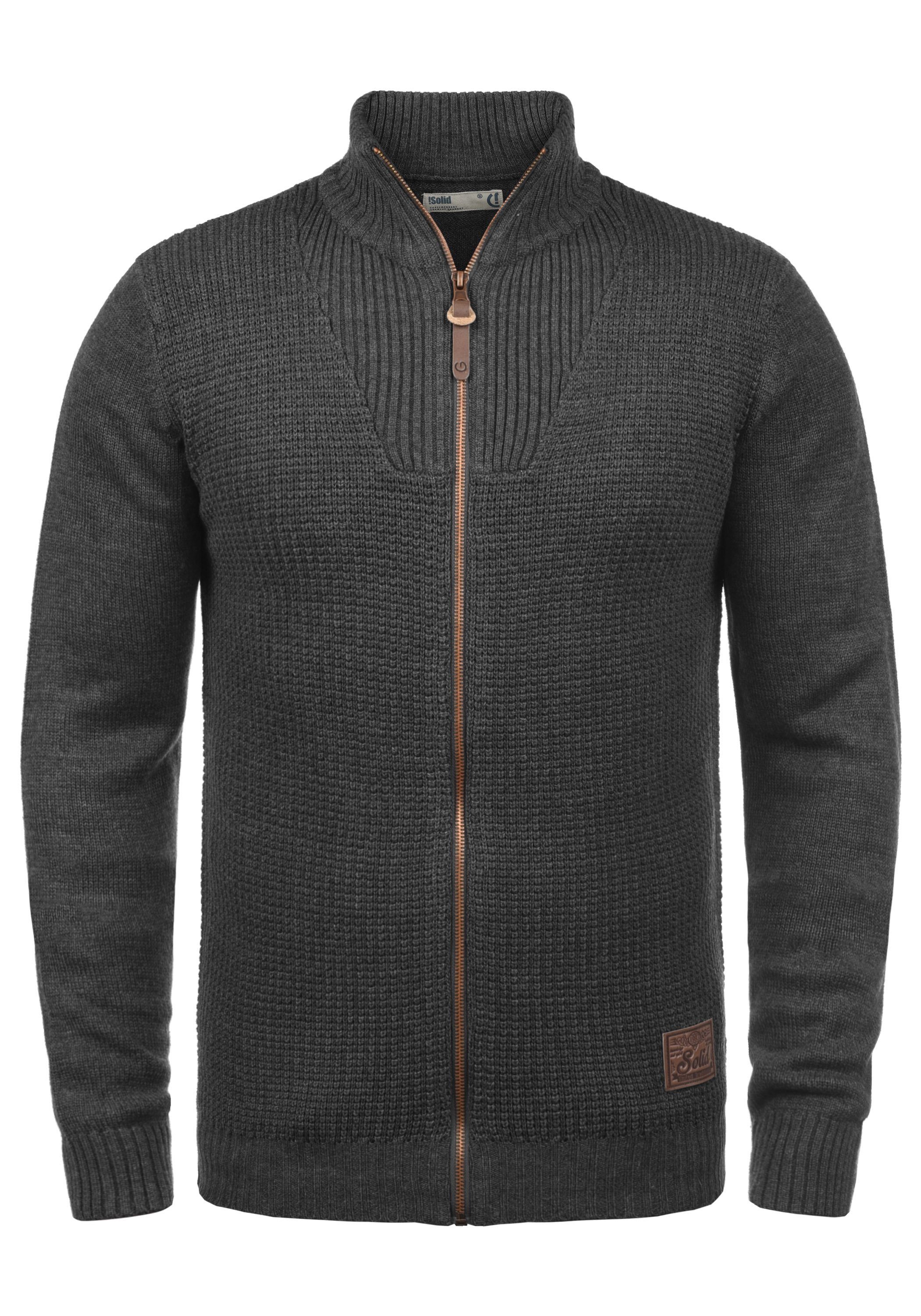 !Solid Strickjacke SDTristian Cardigan mit Reißverschluss