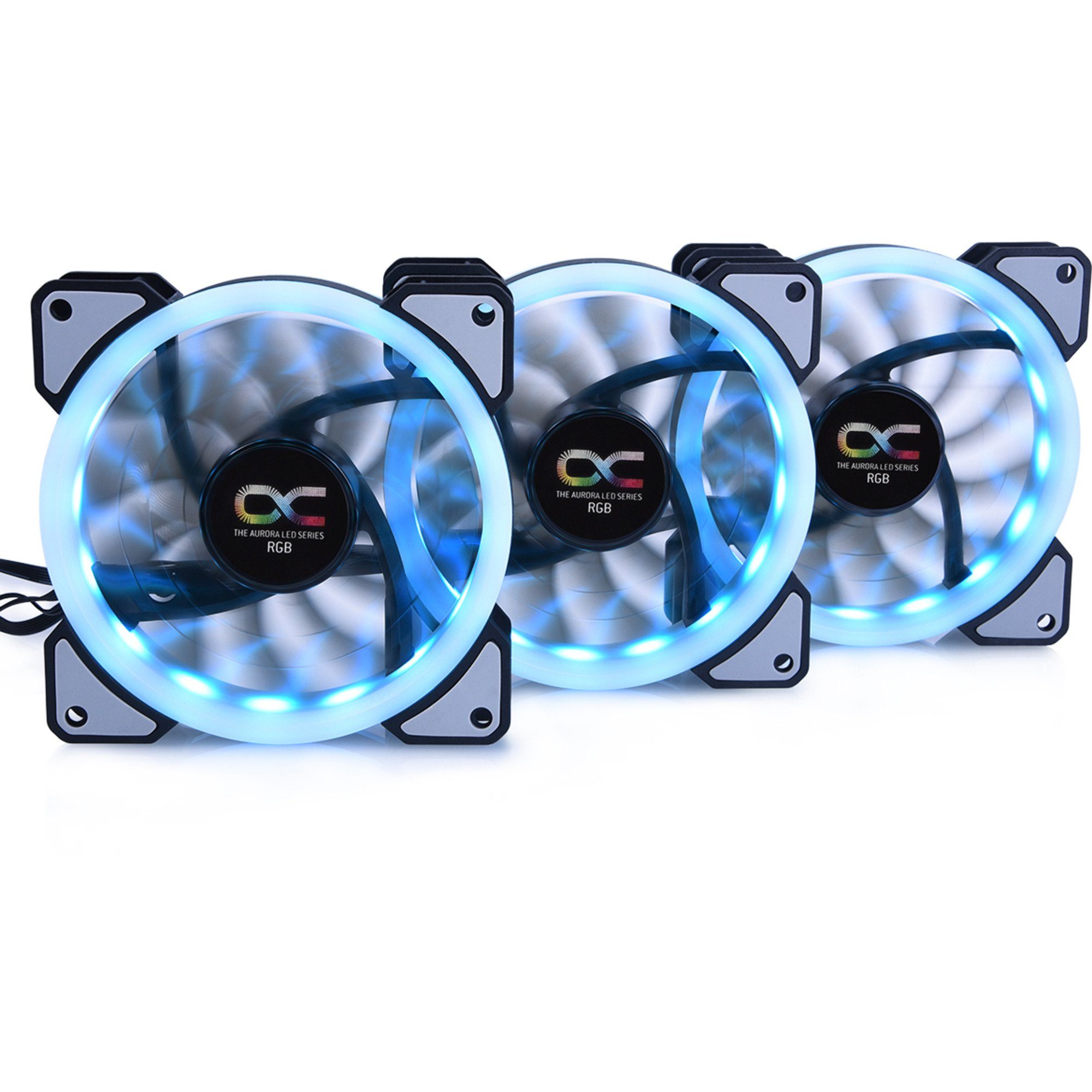 AlphaCool Корпус вентилятора Alphacool Eiszyklon Aurora LUX Digital RGB - 3er