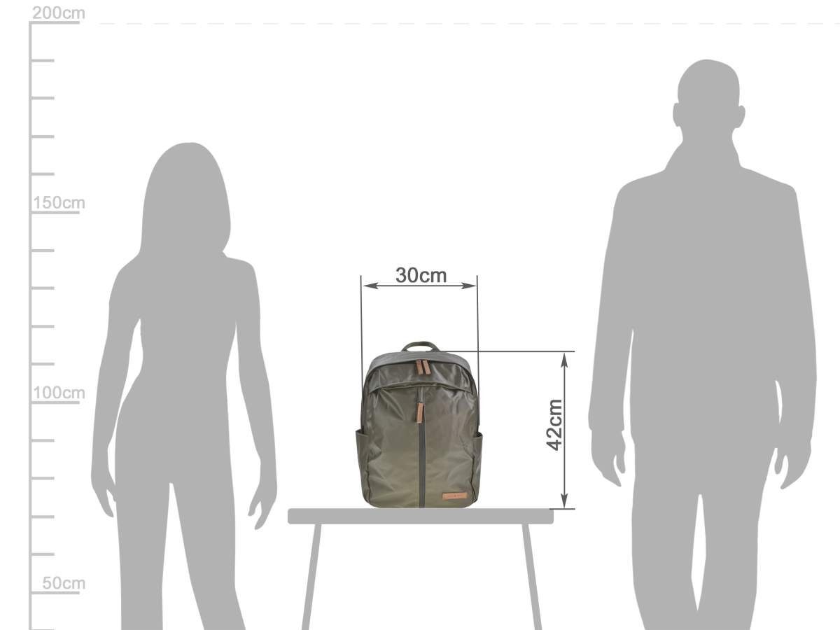 Greenburry Tagesrucksack Aviator Waterproof, Rucksack, Businessrucksack, Notebookfach 27x39cm, wasserabweisend