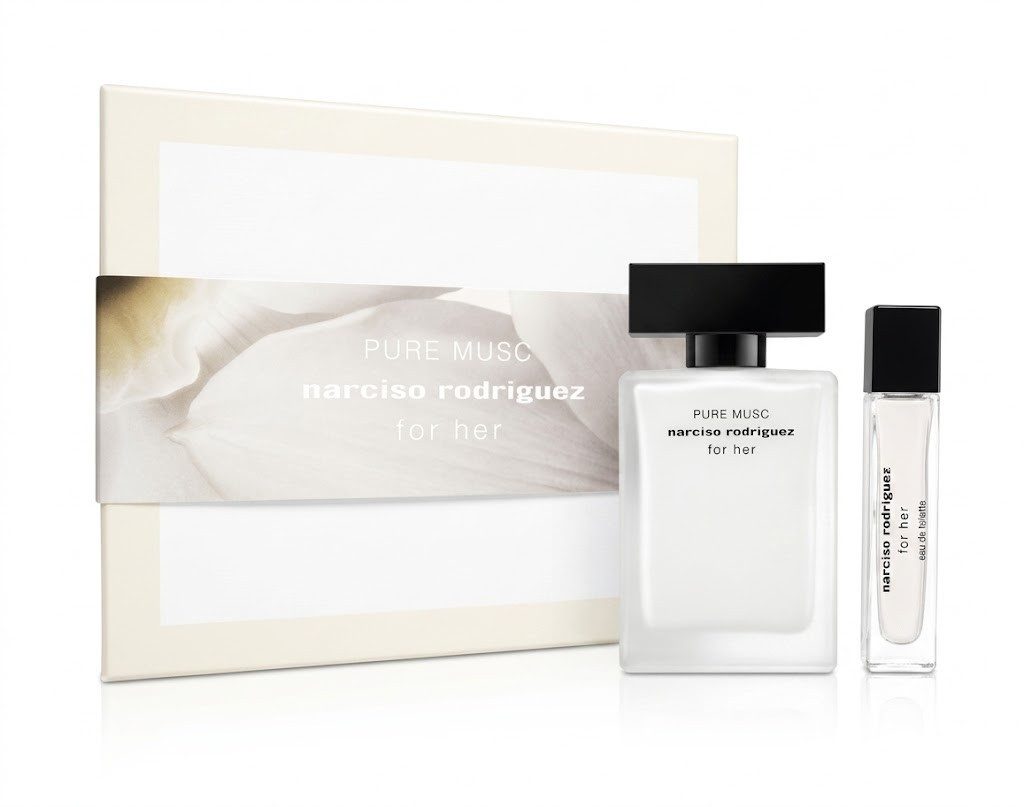 narciso rodriguez Duft-Set narciso rodriguez Pure Musc For Her Eau de Parfum 50ml + 10ml, 1-tlg.
