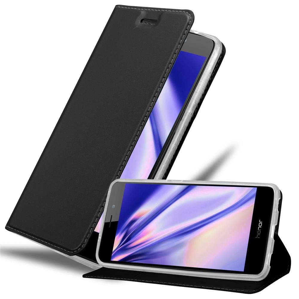 Cadorabo Handyhülle für Honor 5C Hülle Honor 5C, Schutzhülle Hülle mit Standfunktion, Magnetverschluss und Kartenfach
