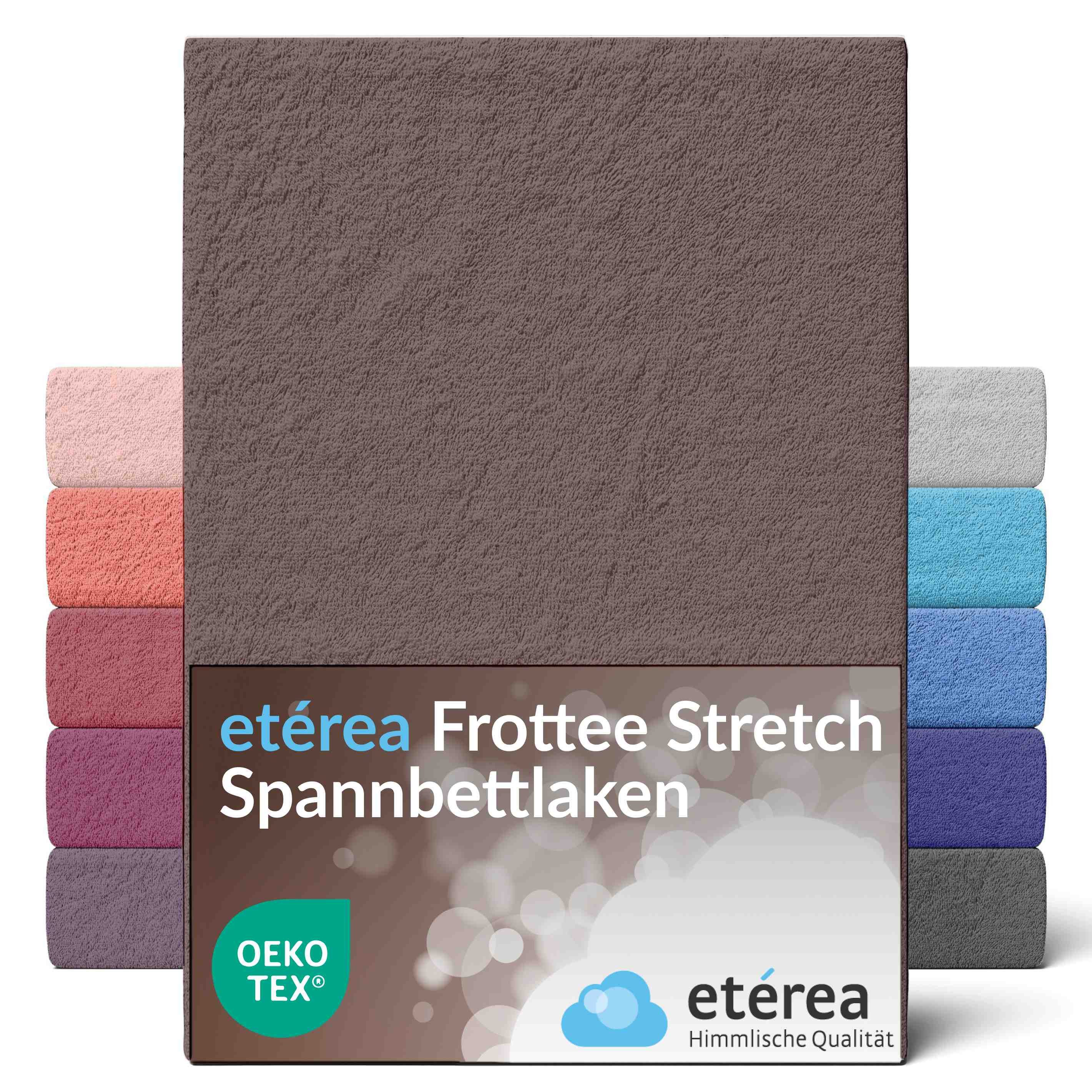 Spannbettlaken etérea Frottee Spannbettlaken 90x200 - 200x220 cm