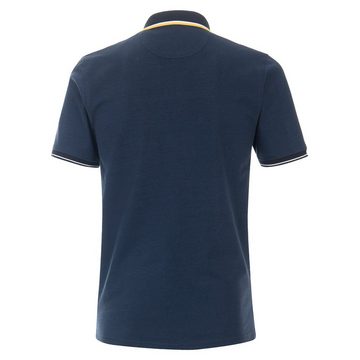 CASAMODA Poloshirt Große Größen Herren Poloshirt modische Details navy CasaModa