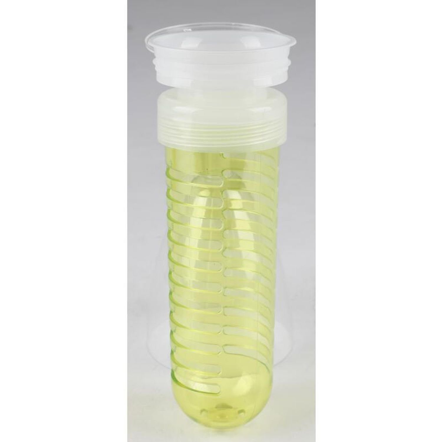 BURI Trinkflasche 6x Trinkflaschen mit Aromaeinsatz für Früchte/Eis 700ml 0,7L Set Sport