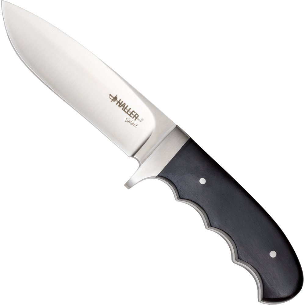 Haller Messer Universalmesser Haller Select St) feststehendes Griff, Messer mit ALMAR Ebenholz (1