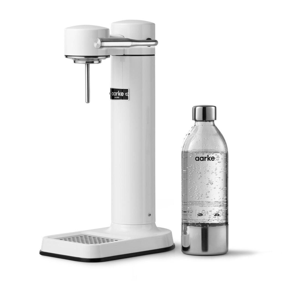 Wassersprudler Carbonator 3 Wassersprudler mit Flasche, Weiß