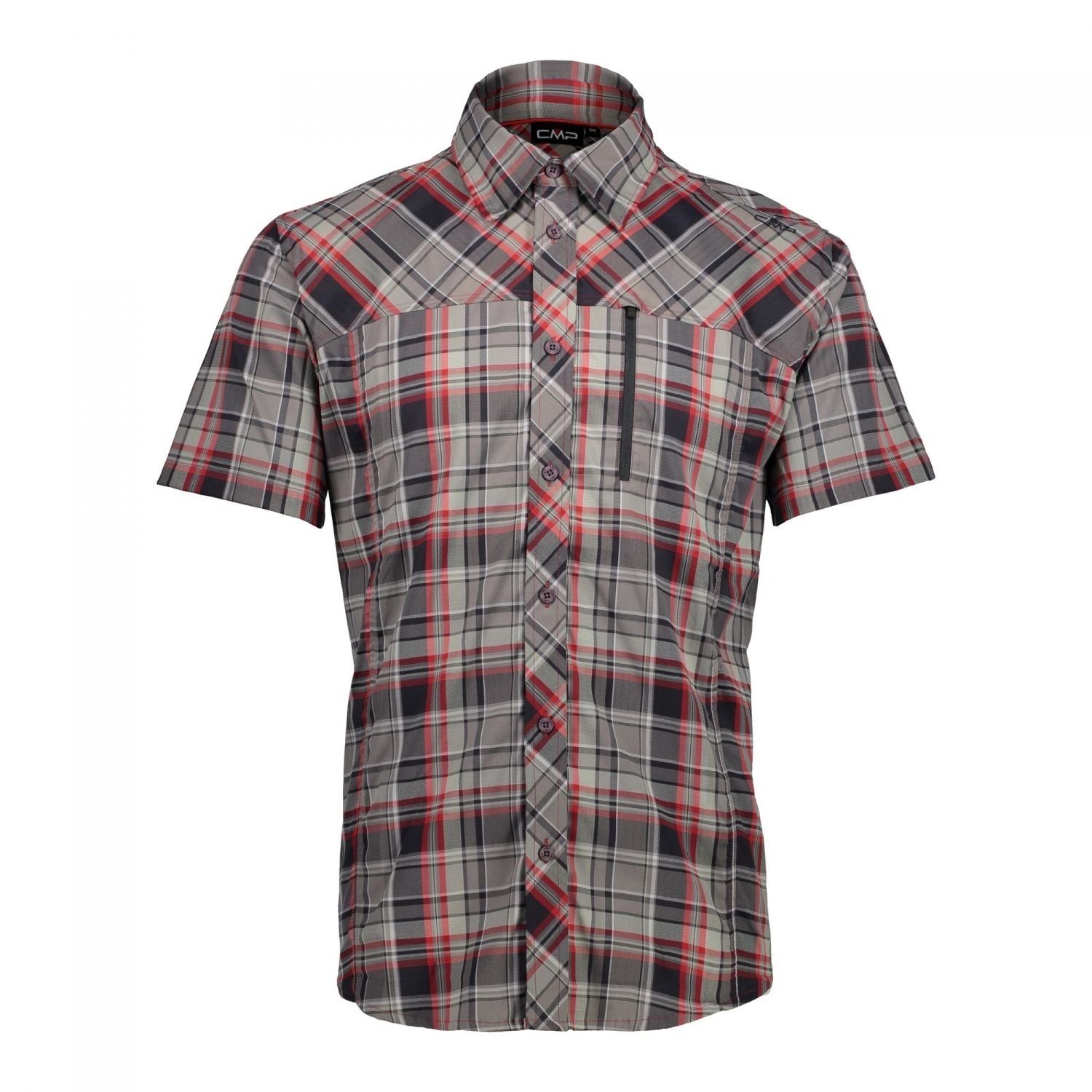 Kurzarmhemd MAN SHIRT TORTORA-ANTRACITE