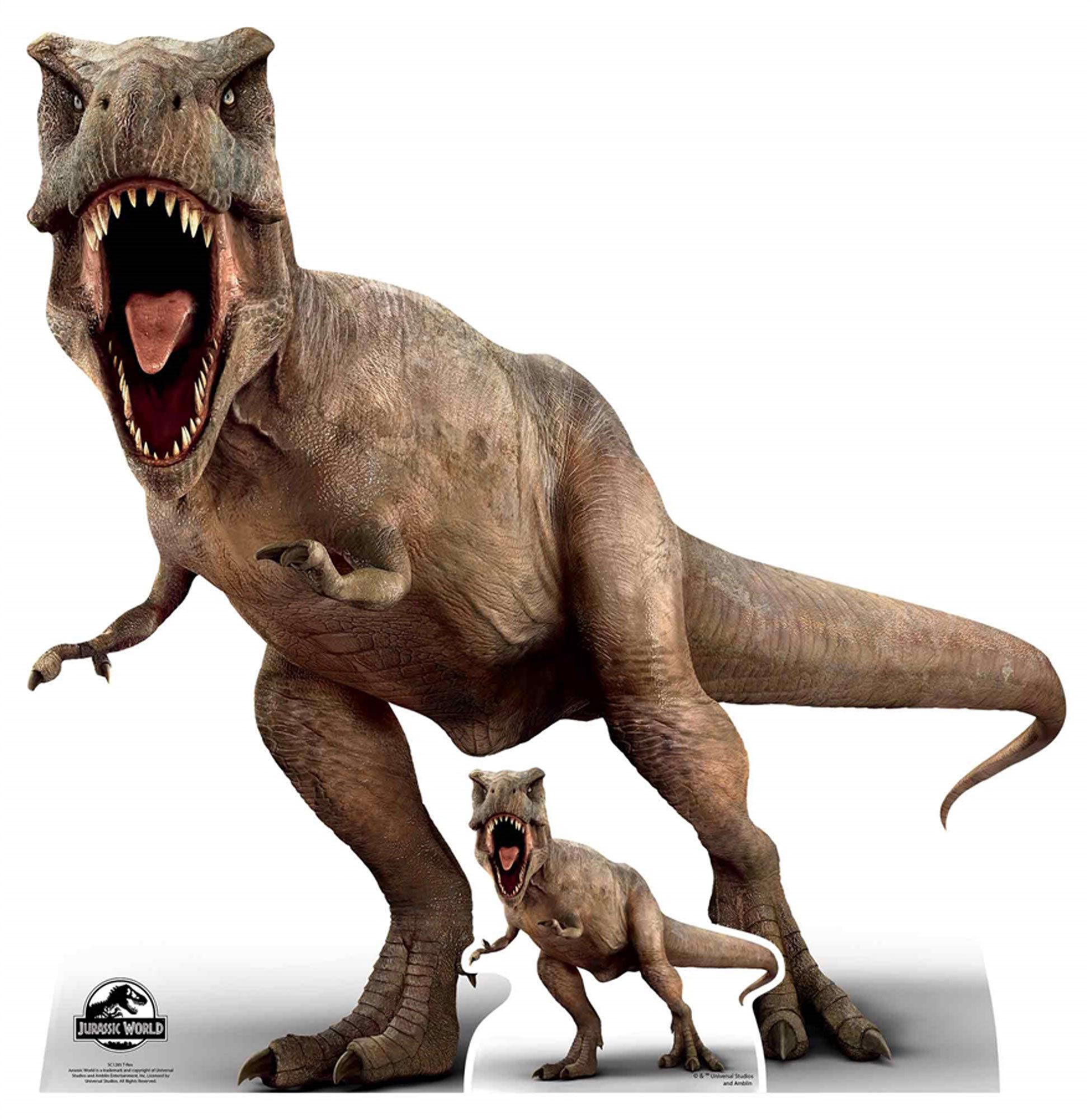 Dekofigur Jurassic World Pappaufsteller T-Rex Tyrannosaurus Rex