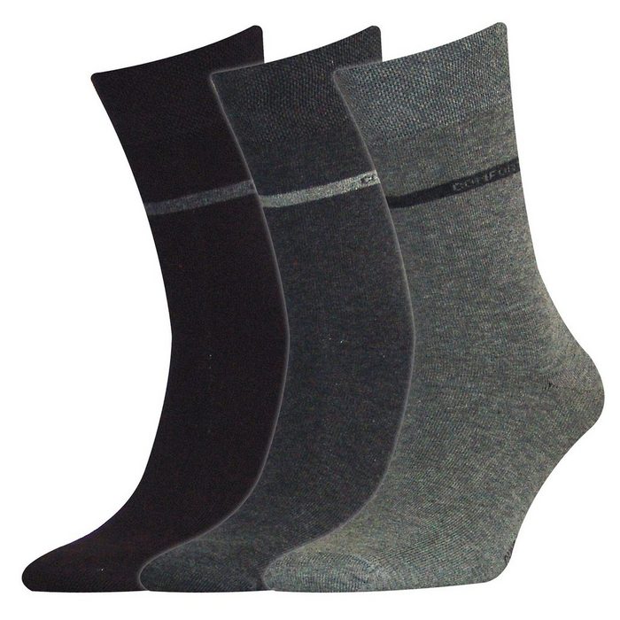 COOL7 Komfortsocken Herren Socken Komfort 3er Pack (3er Pack 3er Pack) weicher Komfortbund hautfreundlich