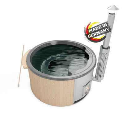 Holzklusiv Whirlpool-Badewanne Hot Tub Saphir Basic
