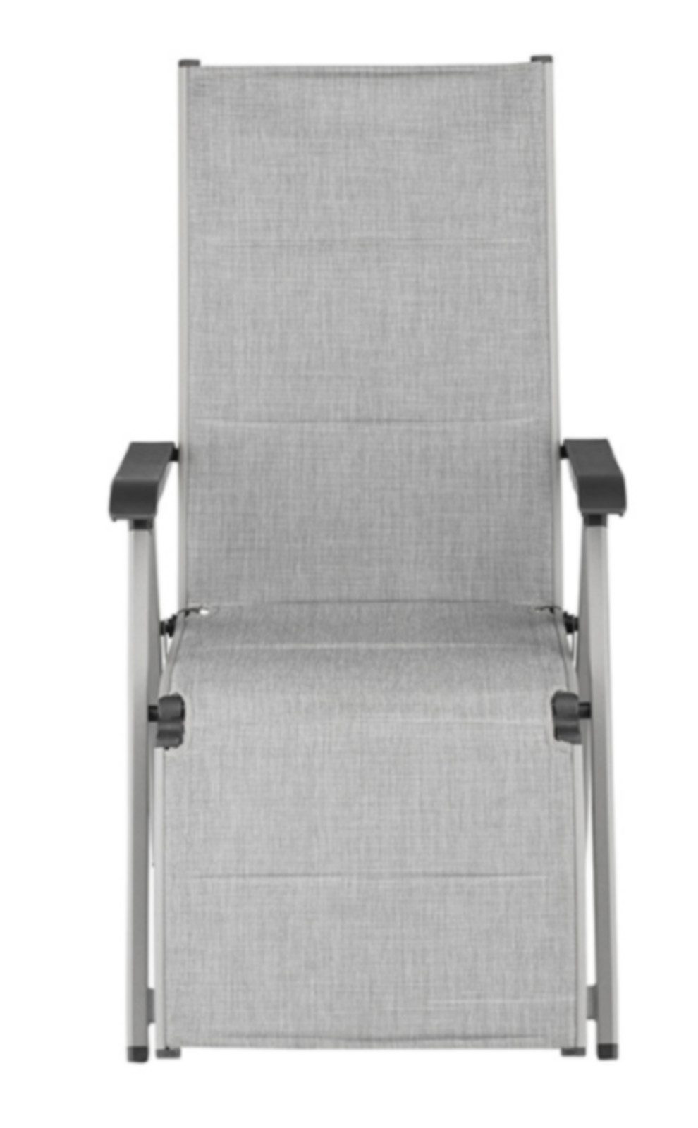 KETTLER Relaxsessel BasicPlus Padded Relaxsessel, silber / hellgrau