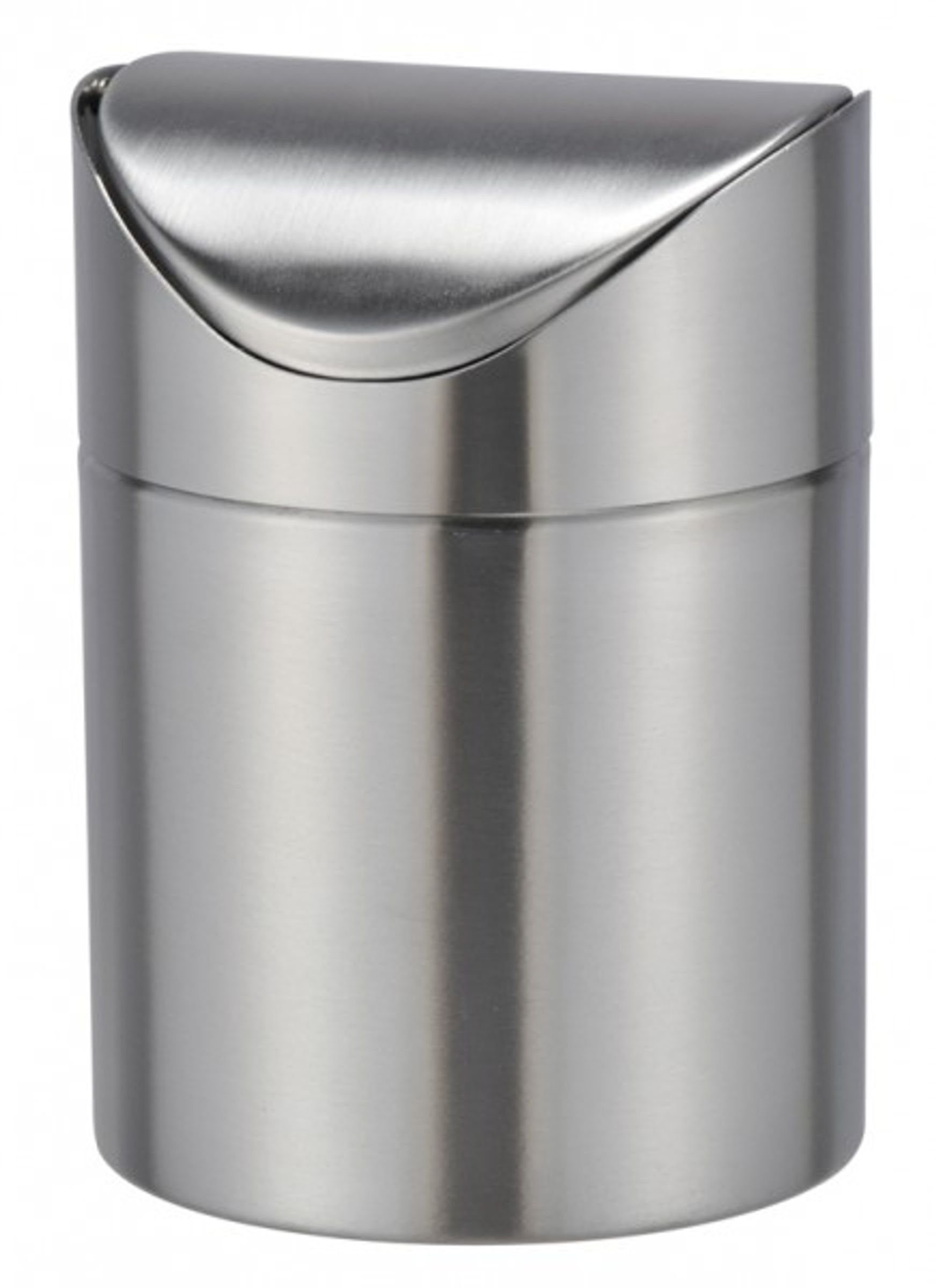 Gravidus Tischrestebehälter Edelstahl Tisch Abfalleimer Tischmülleimer Tischabfallbehälter