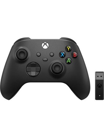 Xbox Carbon Black Wireless-Controller (inkl...