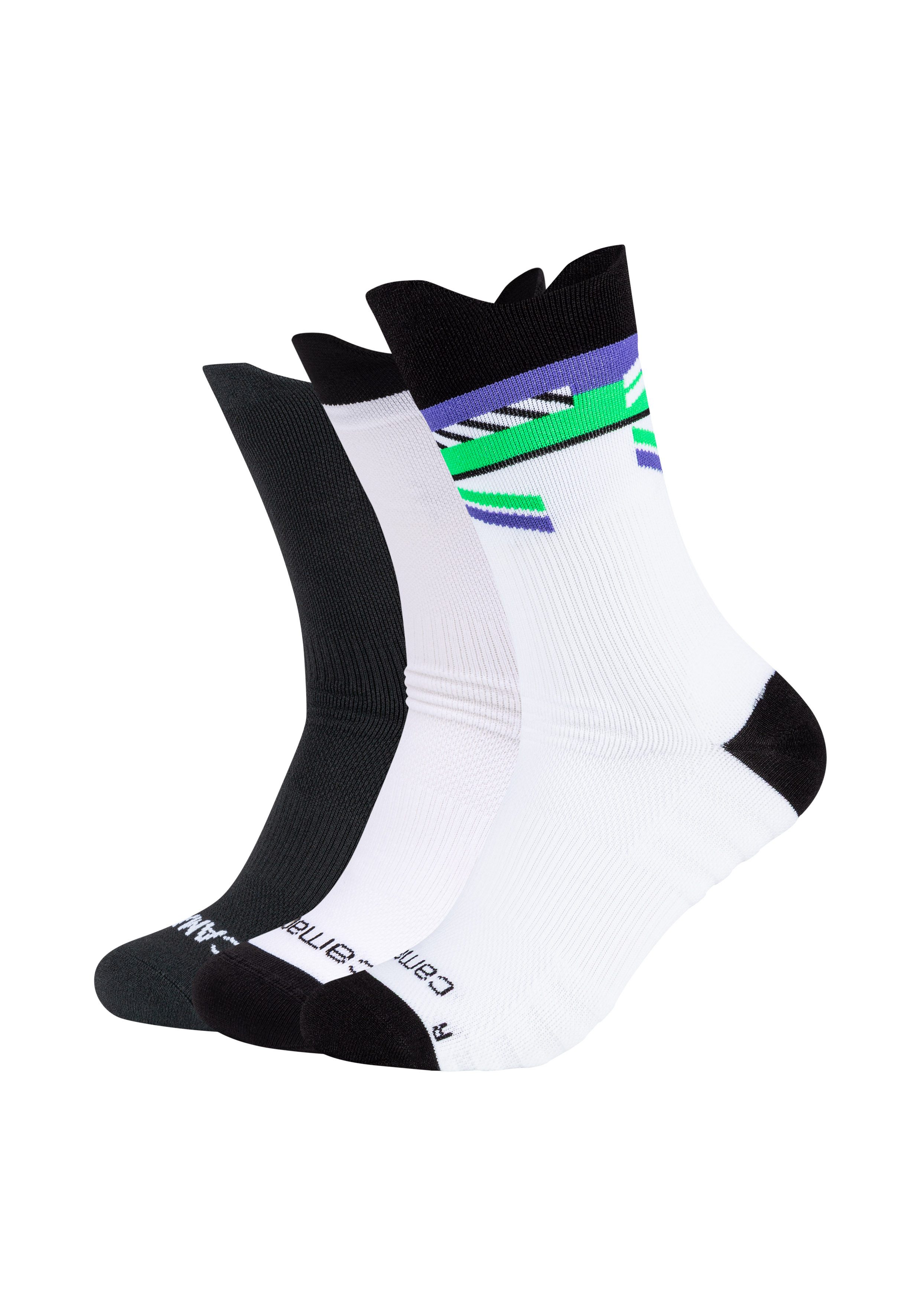 Camano Sportsocken (3 Paar) super bequeme, gepolsterte Sohle