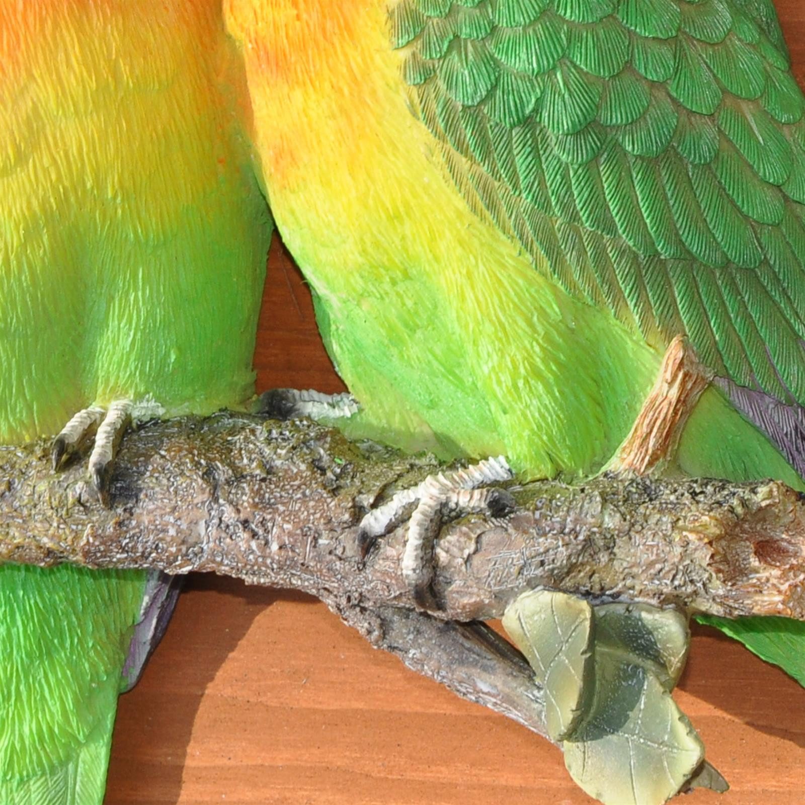 dazikemo Gartenfigur Dekofigur Wandfigur Lovebirds Vögel – Bild 5 von 5