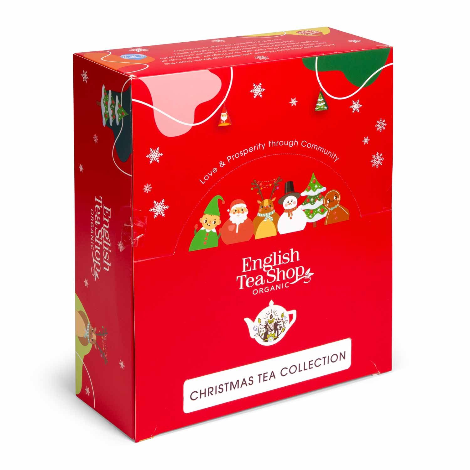 English Tea Shop Tee Weihnachtsgesellen Set, 3 Sorten, BIO, 30 Pyramidenbeutel – Bild 3 von 4