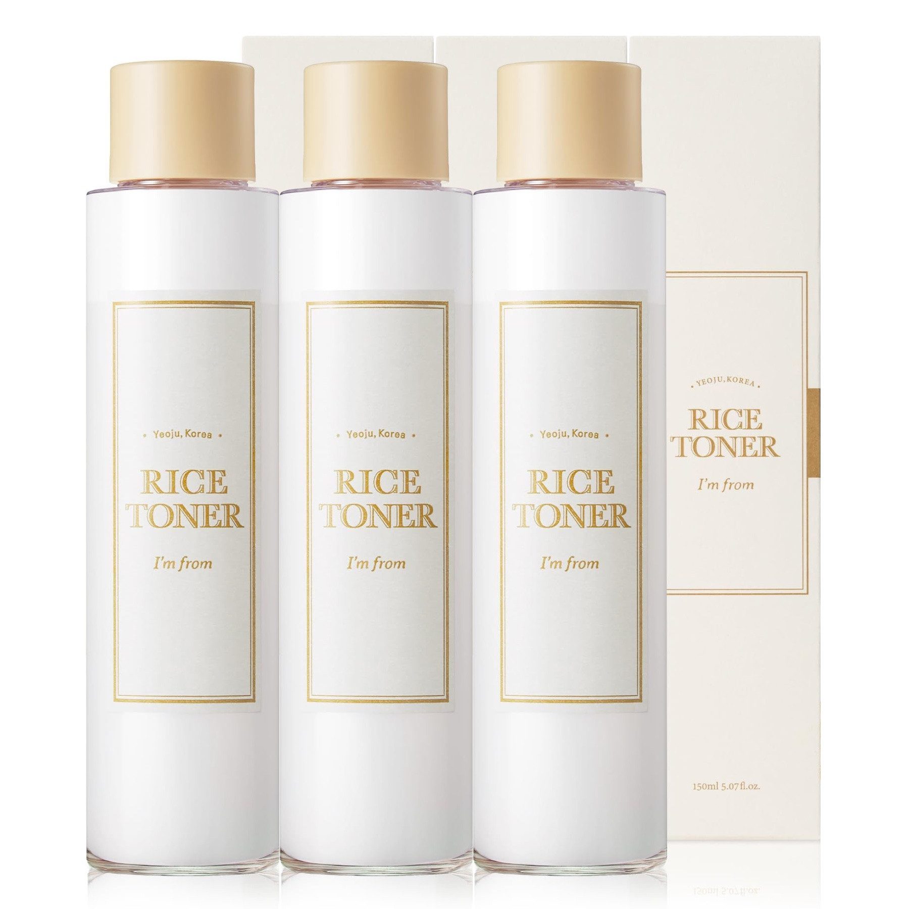 Gesichtspflege Rice Toner Gesichtswasser Feuchtigkeit Anti-Aging Vegan