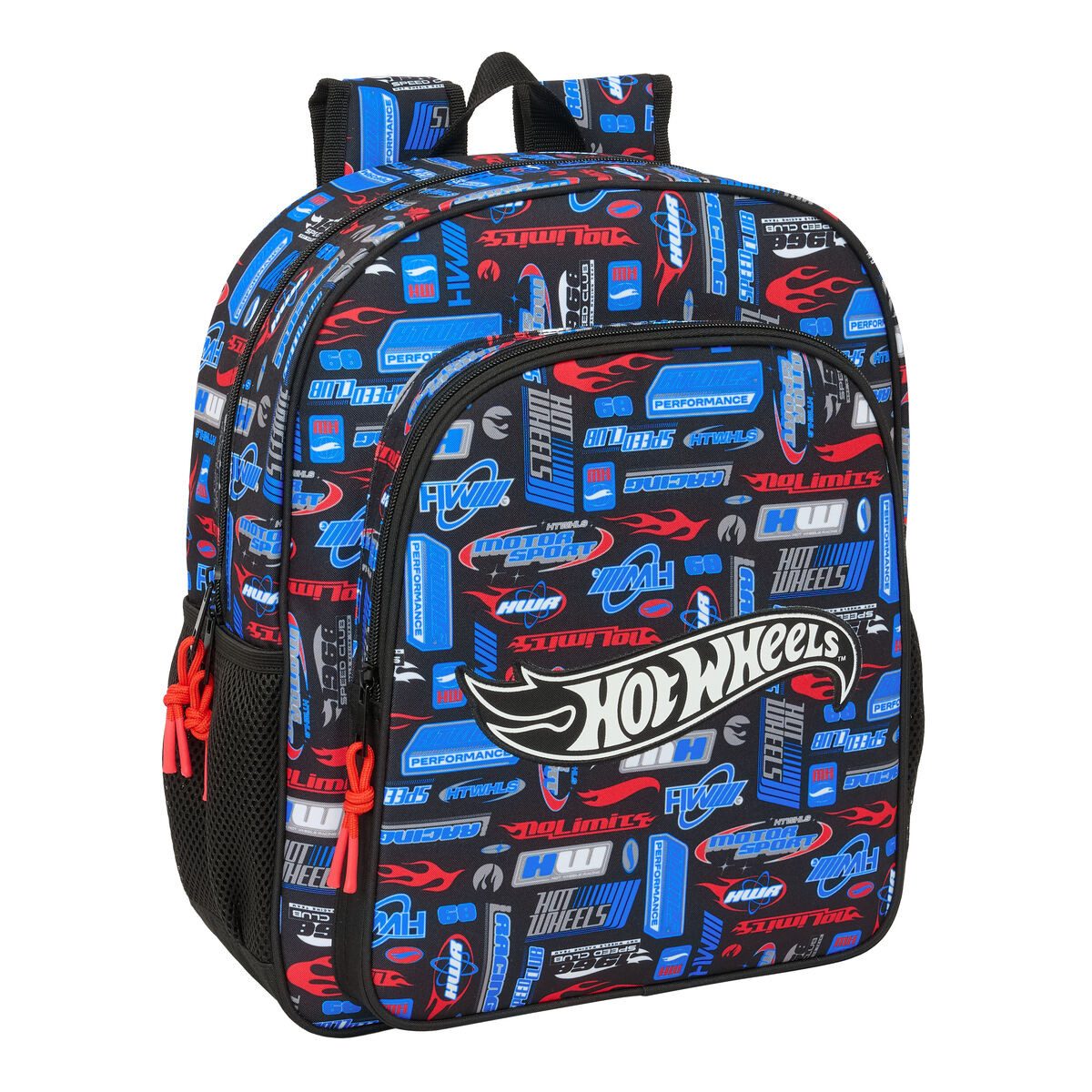 Hot Wheels Kinderrucksack Kinderrucksack Kindergartentasche Rucksack Hot Wheels Bunt 32x38x12 cm