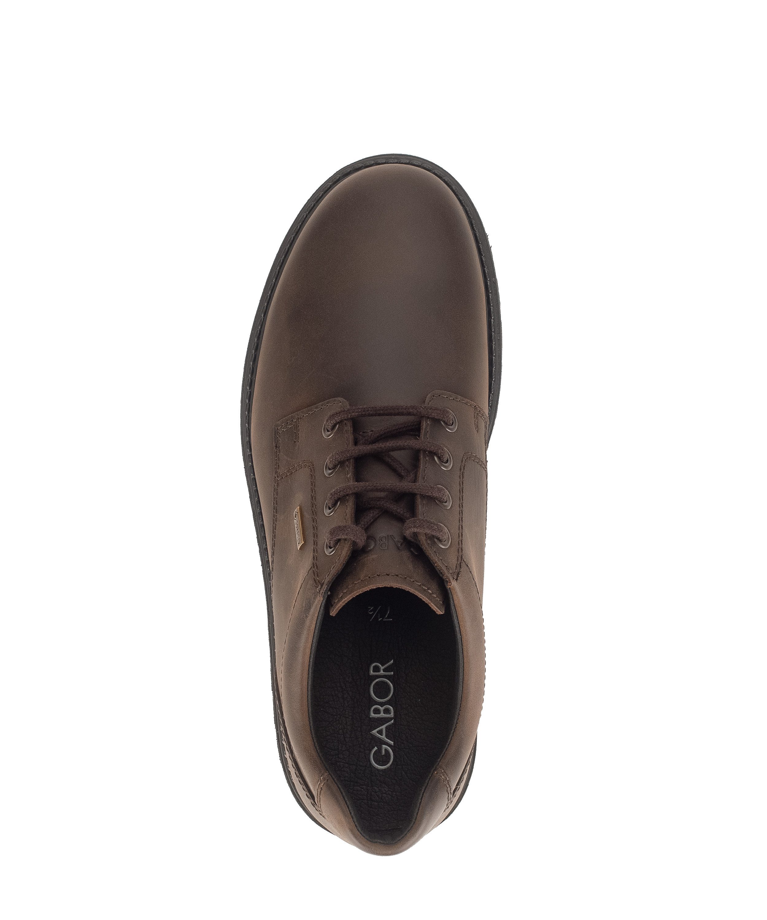 Gabor Schnürschuh Basicschuh mit wasserdichter GORE TEX-Membrane, Weite G (weit)