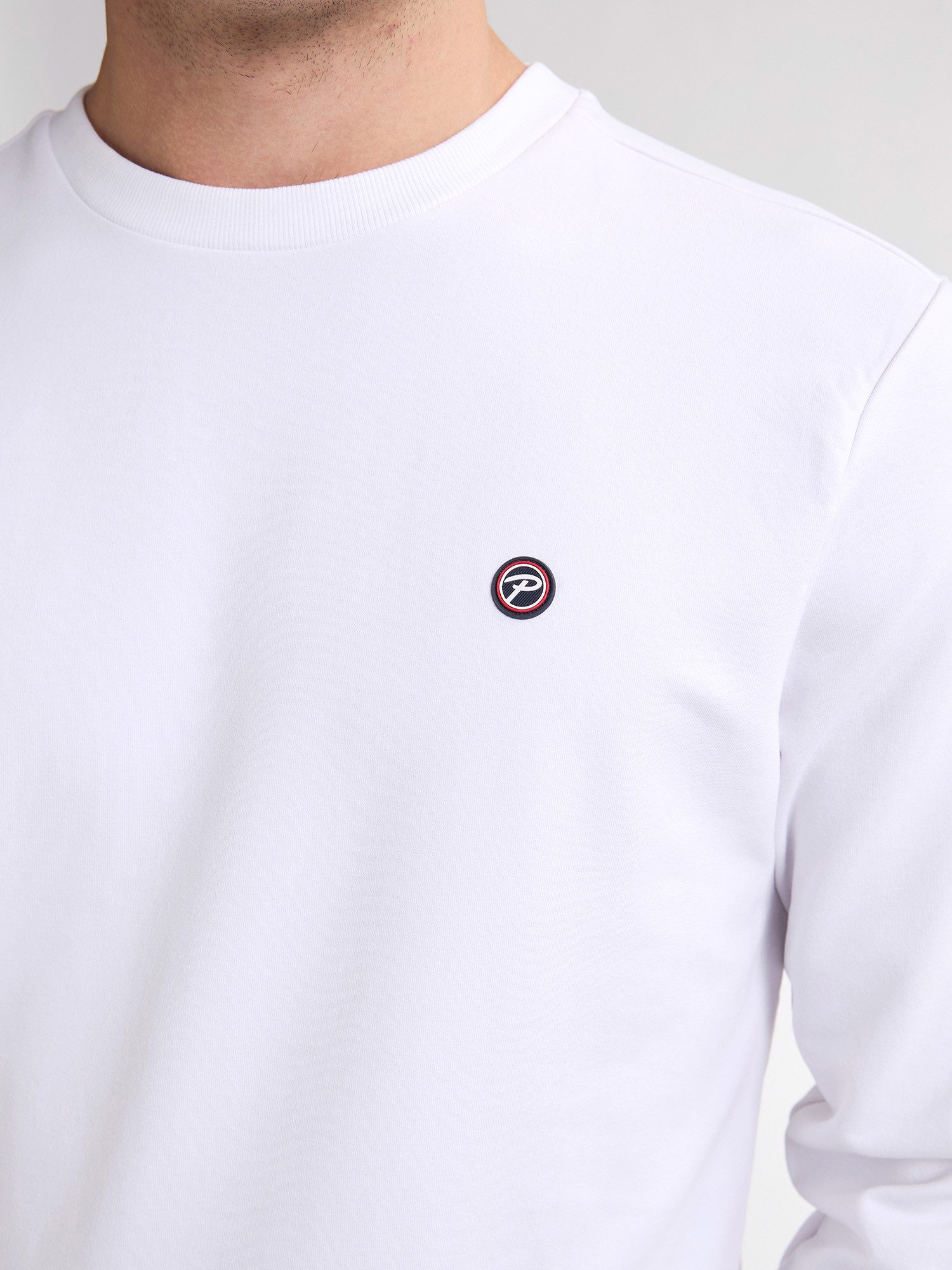 Petrol Industries Sweatshirt mit Logo Stickerei