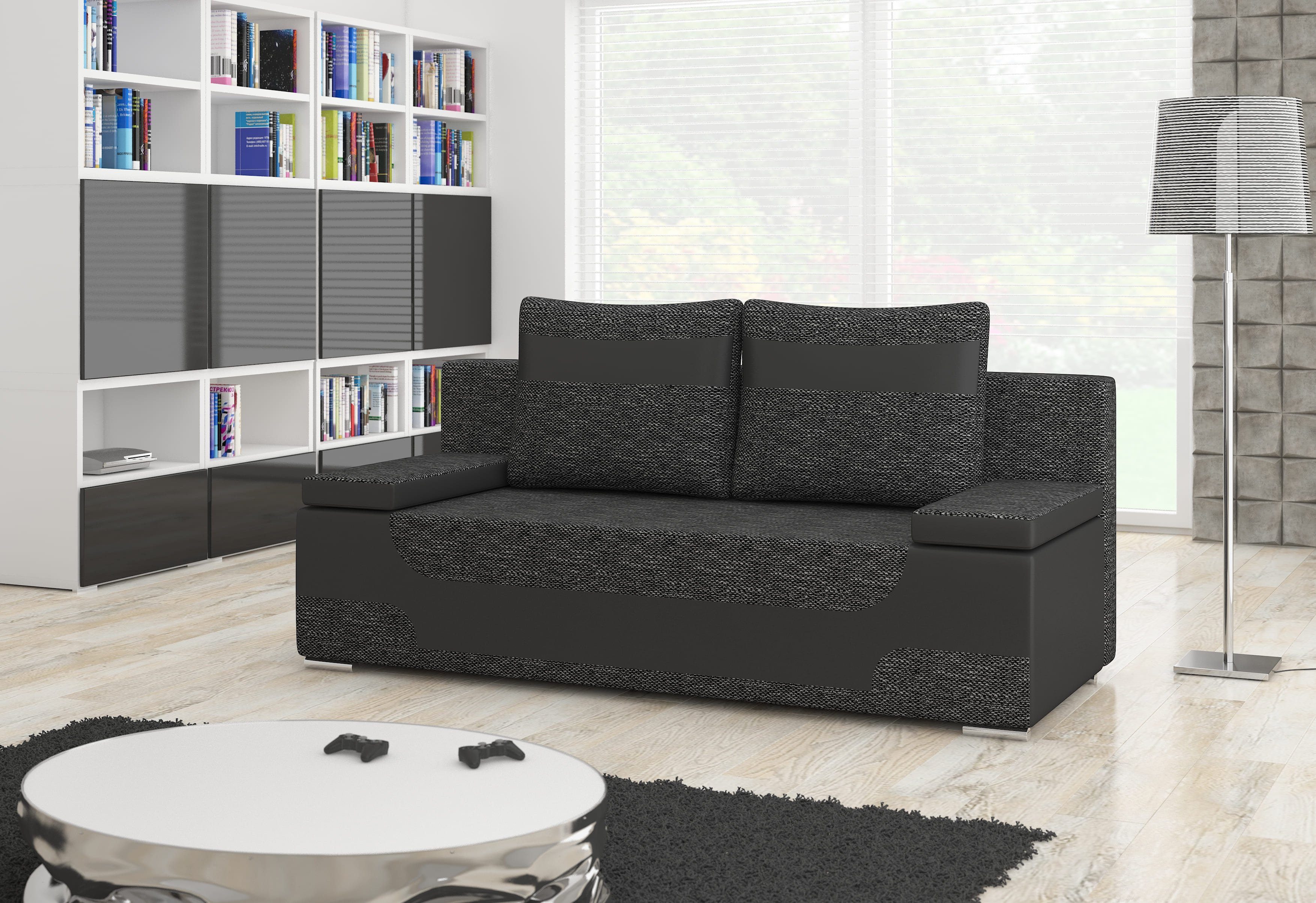 MOEBLO Schlafsofa ANDREA, Couch für Wohnzimmer, günstig online kaufen