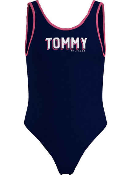 Tommy Hilfiger Swimwear Badeanzug »Swimsuit JuniorGraphic«, mit Tommy Hilfiger Logo-Schriftzug
