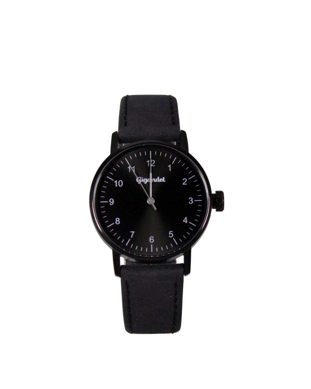 Gigandet Quarzuhr Damenuhr, Armbanduhr, Businessuhr, 35mm, MINIMALISM G27-009, Mineralglas, Lederband, Schlicht, Flach, 3bar/30m wasserdicht