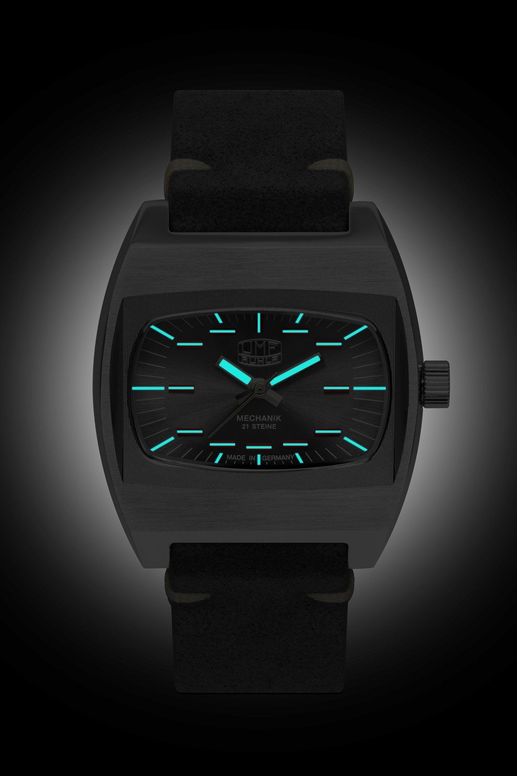 UMF Ruhla Mechanische Uhr Herrenuhr UMF Ruhla Mechanik-Armbanduhr Handaufzug Zaria