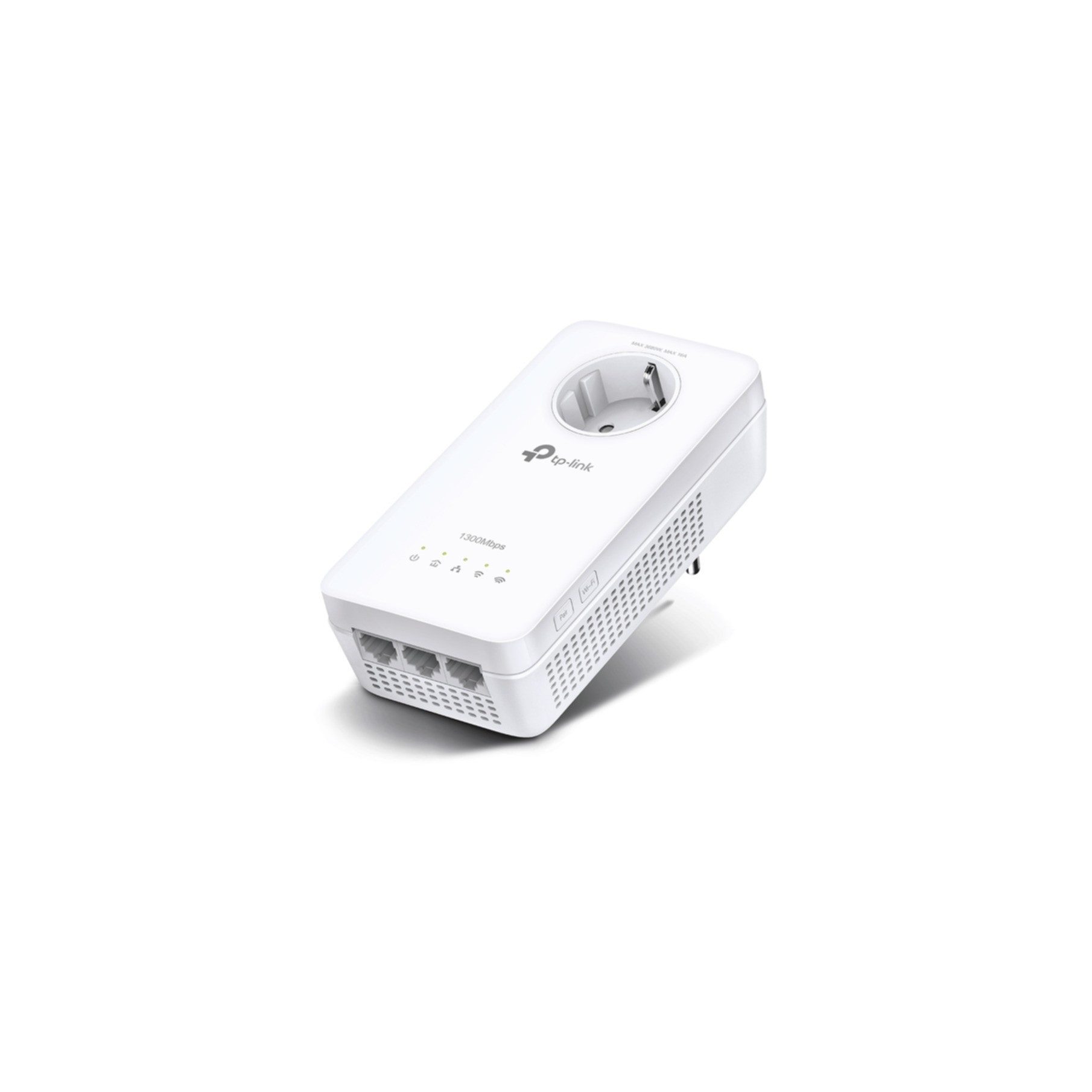 tp-link AV1300 Gigabit Passthrough Powerline ac WLAN Extender Netzwerk-Adapter RJ-14 zu RJ-14