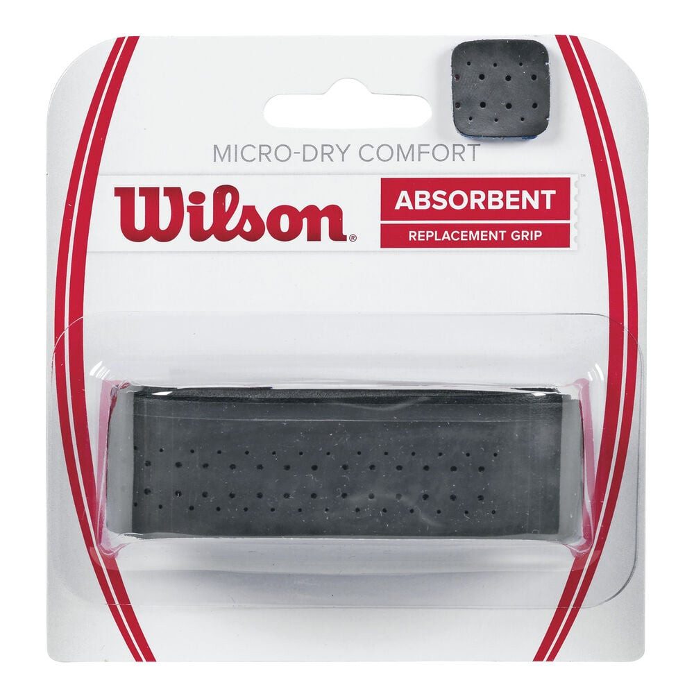 Surgrip Wilson Pro Performance – Fin, Adhérent, Easy Wrap, Noir – Pour Raquette De Tennis