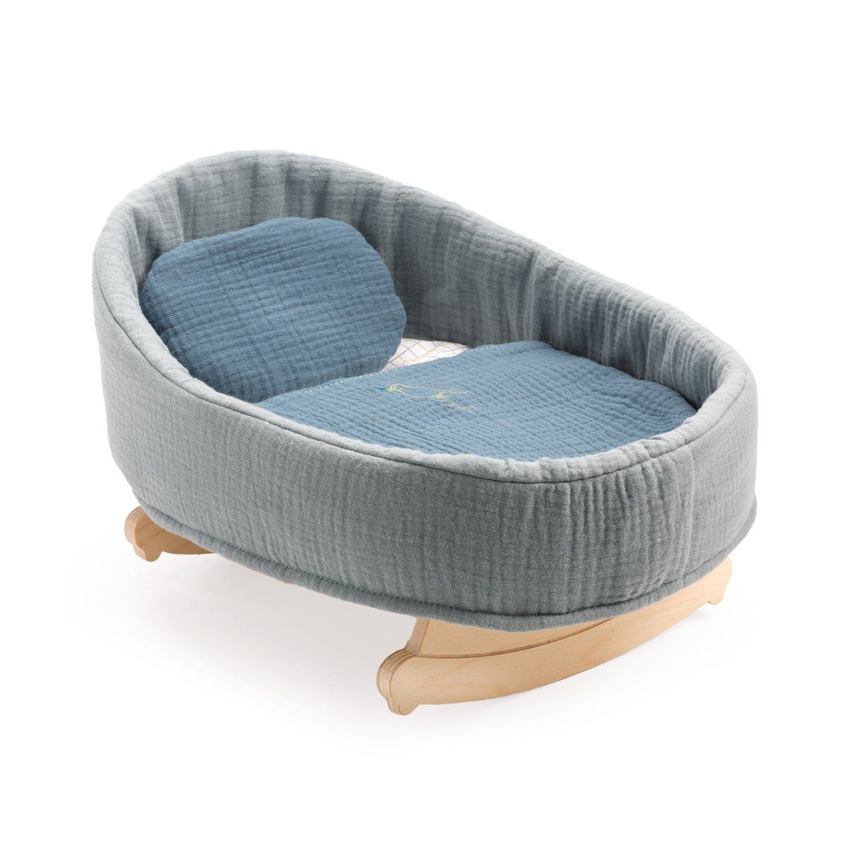 DJECO Puppenbett POMEA Puppenwiege Blue Dream günstig online kaufen
