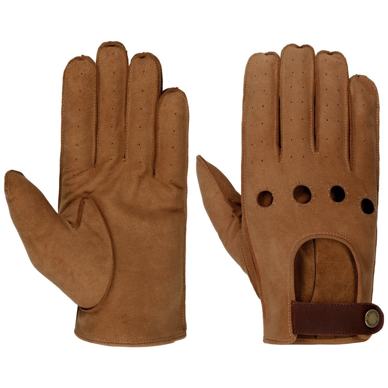 Stetson Lederhandschuhe Vented Lederhandschuhe Goat