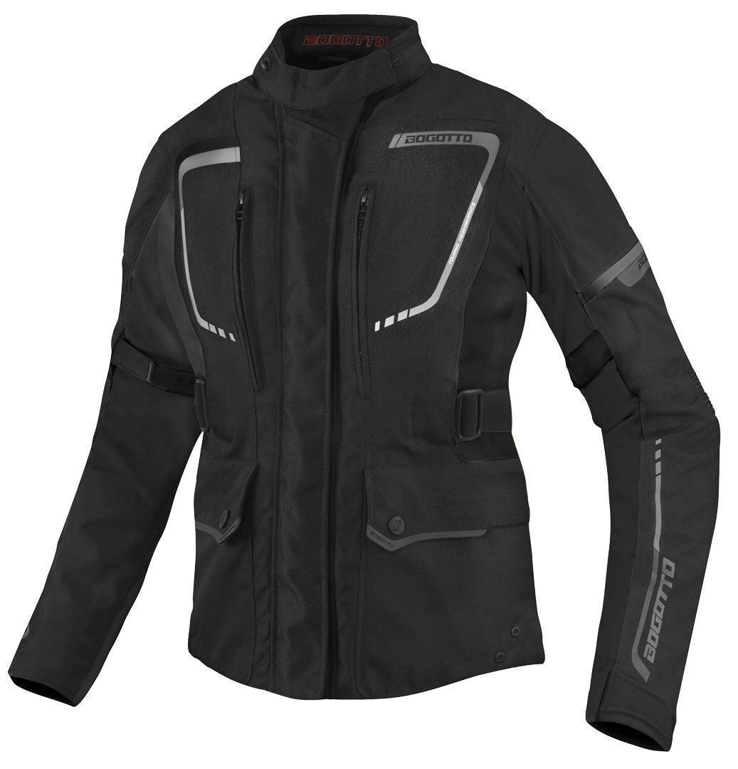 Bogotto Motorradjacke Azury 2in1 wasserdichte Damen Motorrad Textiljacke herausnehmbares Innenfutter,wasserdicht