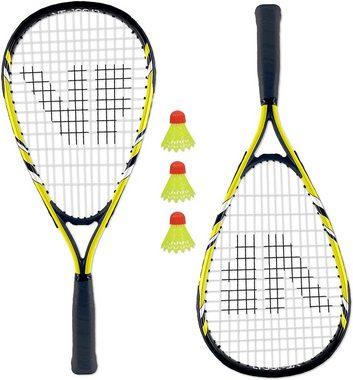 VICFUN Badmintonschläger Speed Badminton Junior 100 gelb/schwarz