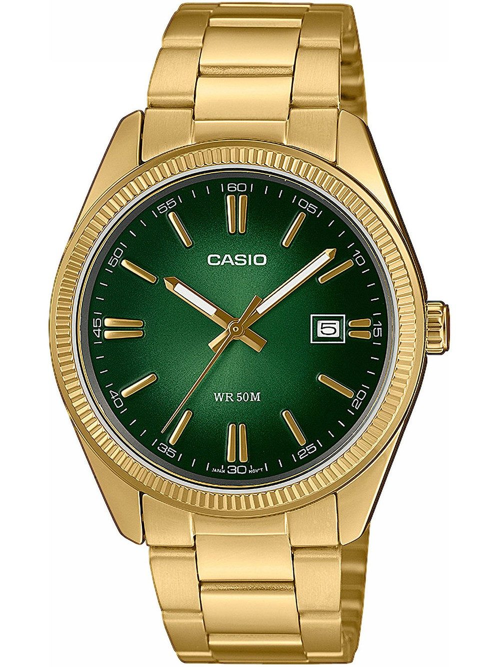 CASIO Quarzuhr Casio MTP-1302PGC-3AVEF Herrenuhr Timeless collection 38mm 5 günstig online kaufen